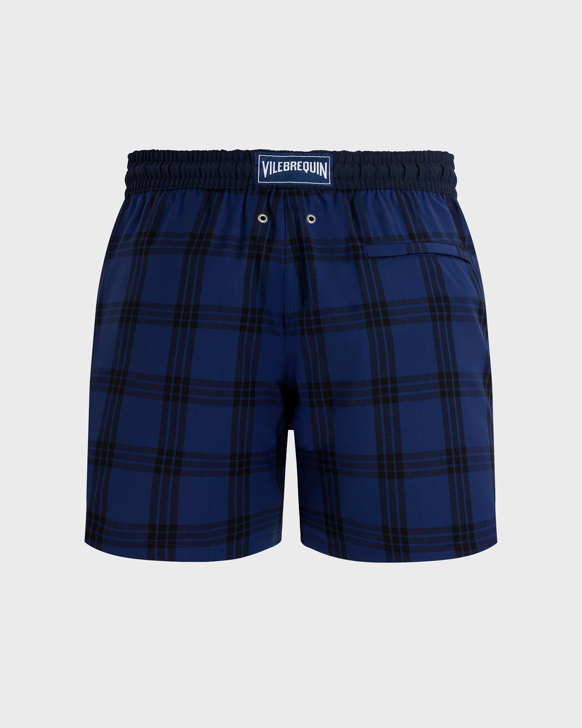 Vilebrequin Men Ultrafine Wool Swim Shorts Carreaux Tailoring