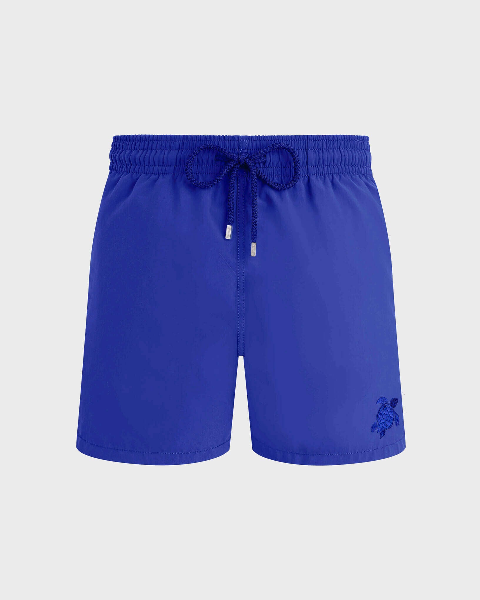 Vilebrequin Men Swim shorts Ronde Des Tortues Maxi Water-reactive - Blue Marrakech
