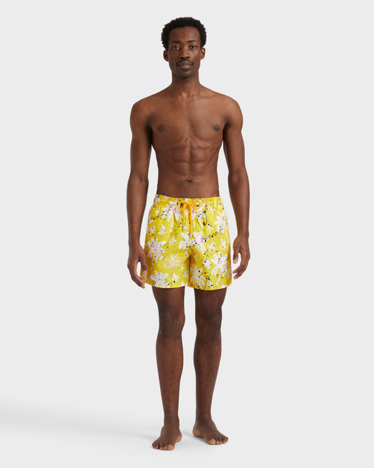 Vilebrequin Men Swim Shorts Hawai Splash - VBQ x Palm Angels
