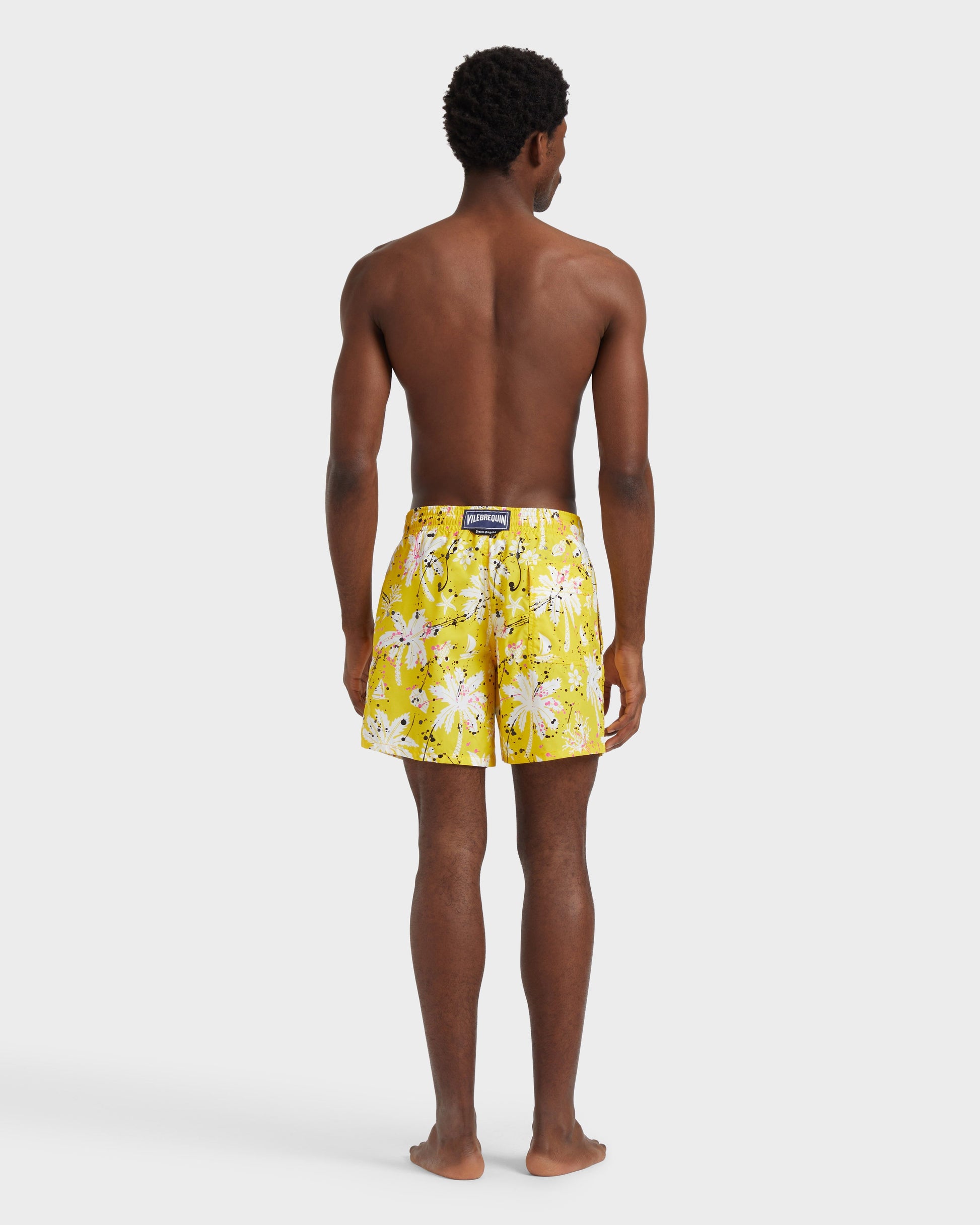 Vilebrequin Men Swim Shorts Hawai Splash - VBQ x Palm Angels