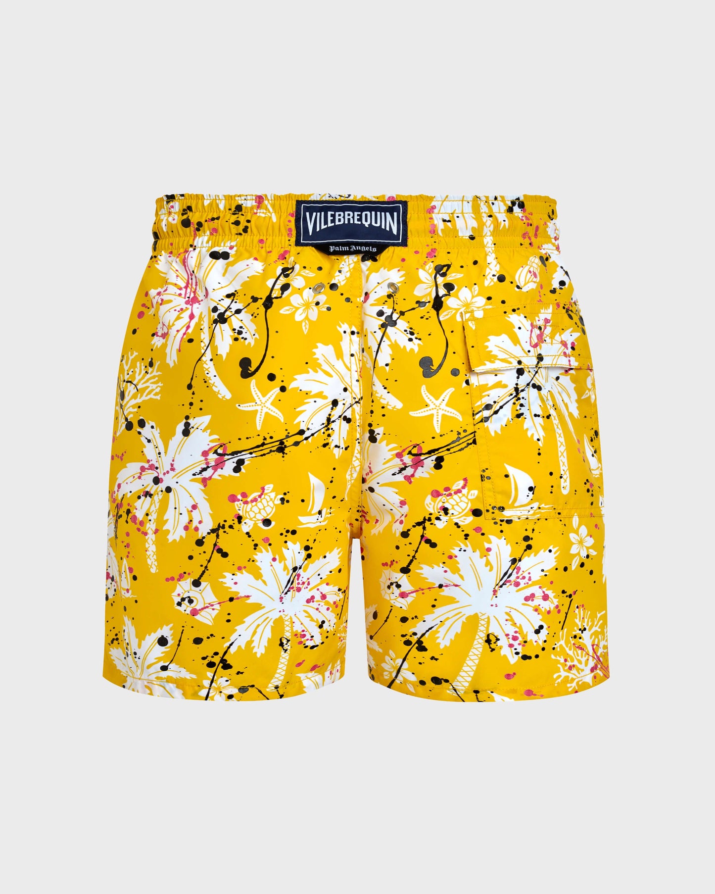 Vilebrequin Men Swim Shorts Hawai Splash - VBQ x Palm Angels