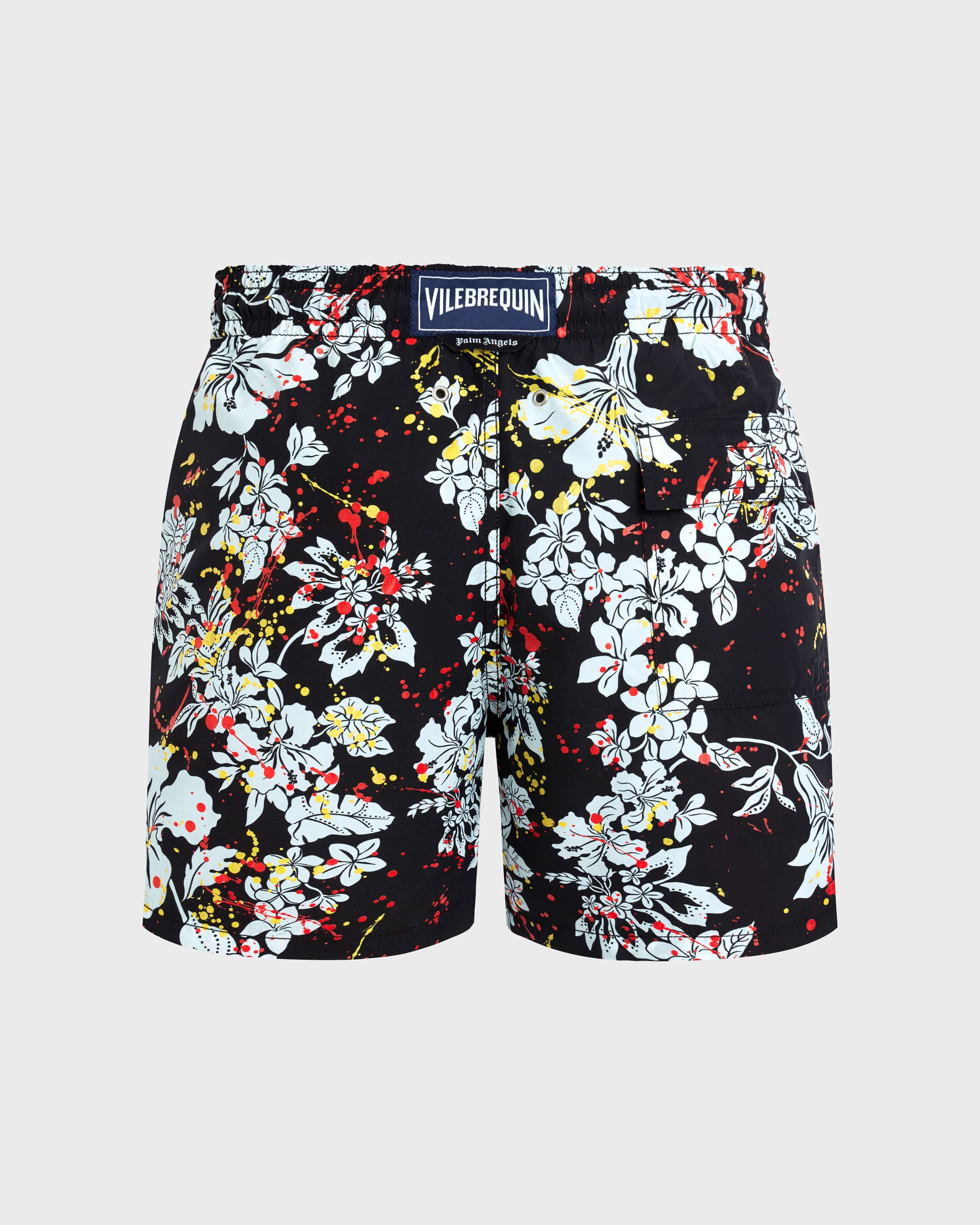 Vilebrequin Men Swim Shorts Flower Splash - VBQ x Palm Angels