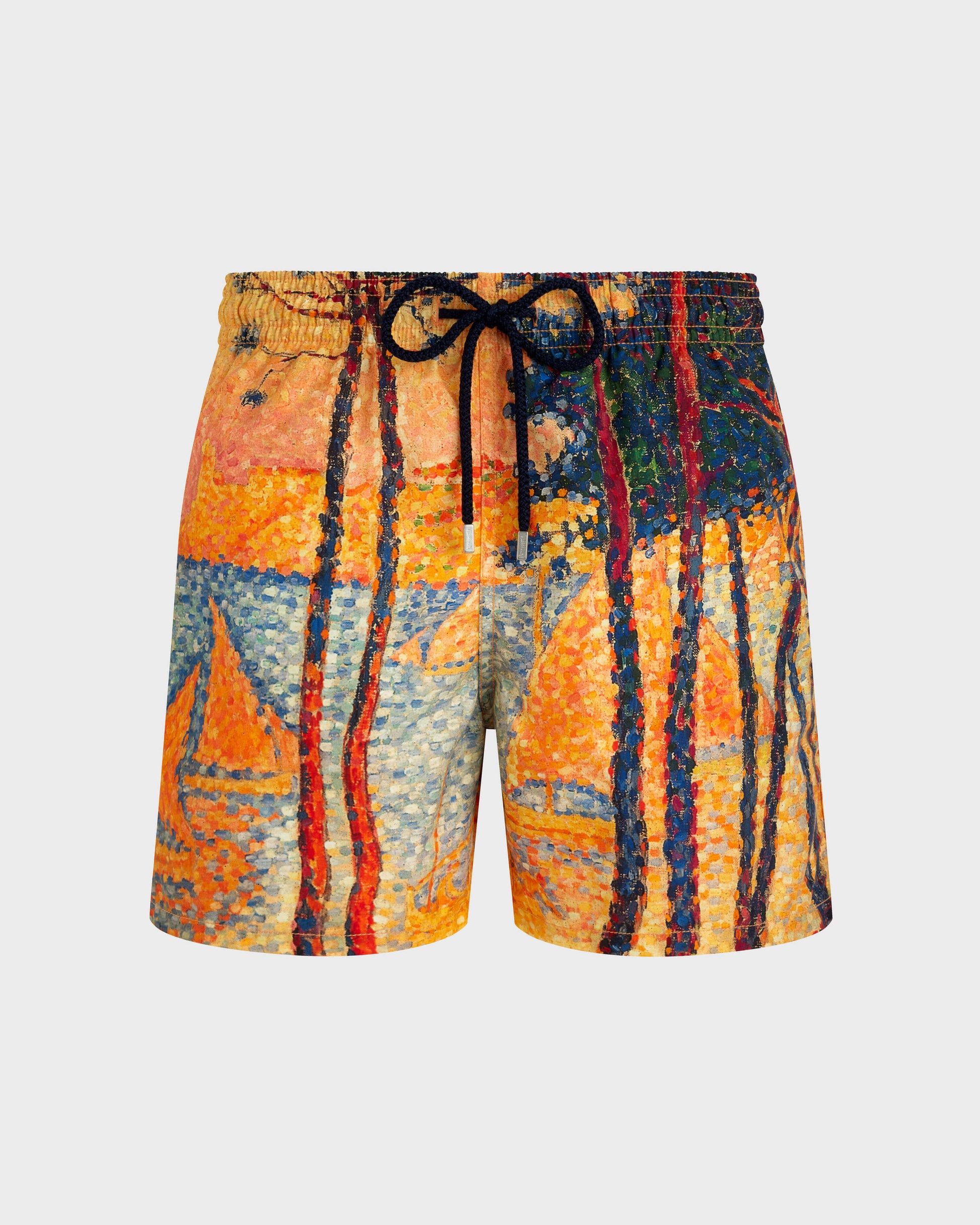 Vilebrequin Men 360 Swim Shorts Voile et Pins - Vilebrequin x Paul Signac