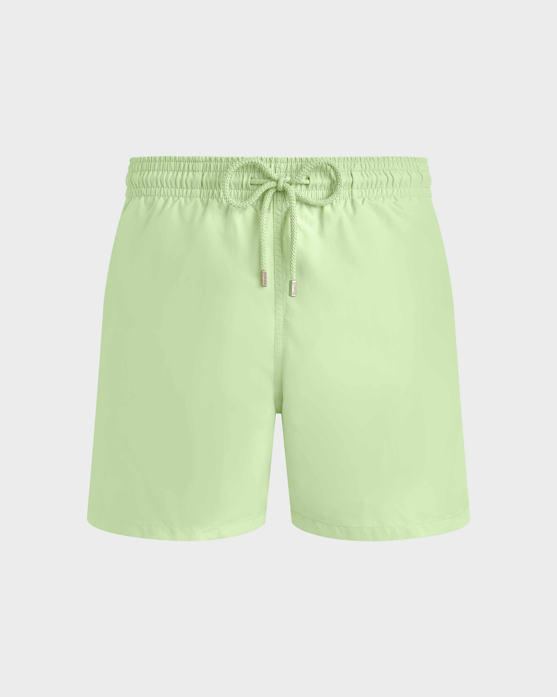 Vilebrequin Men Swim Shorts Solid - Green Macaroon
