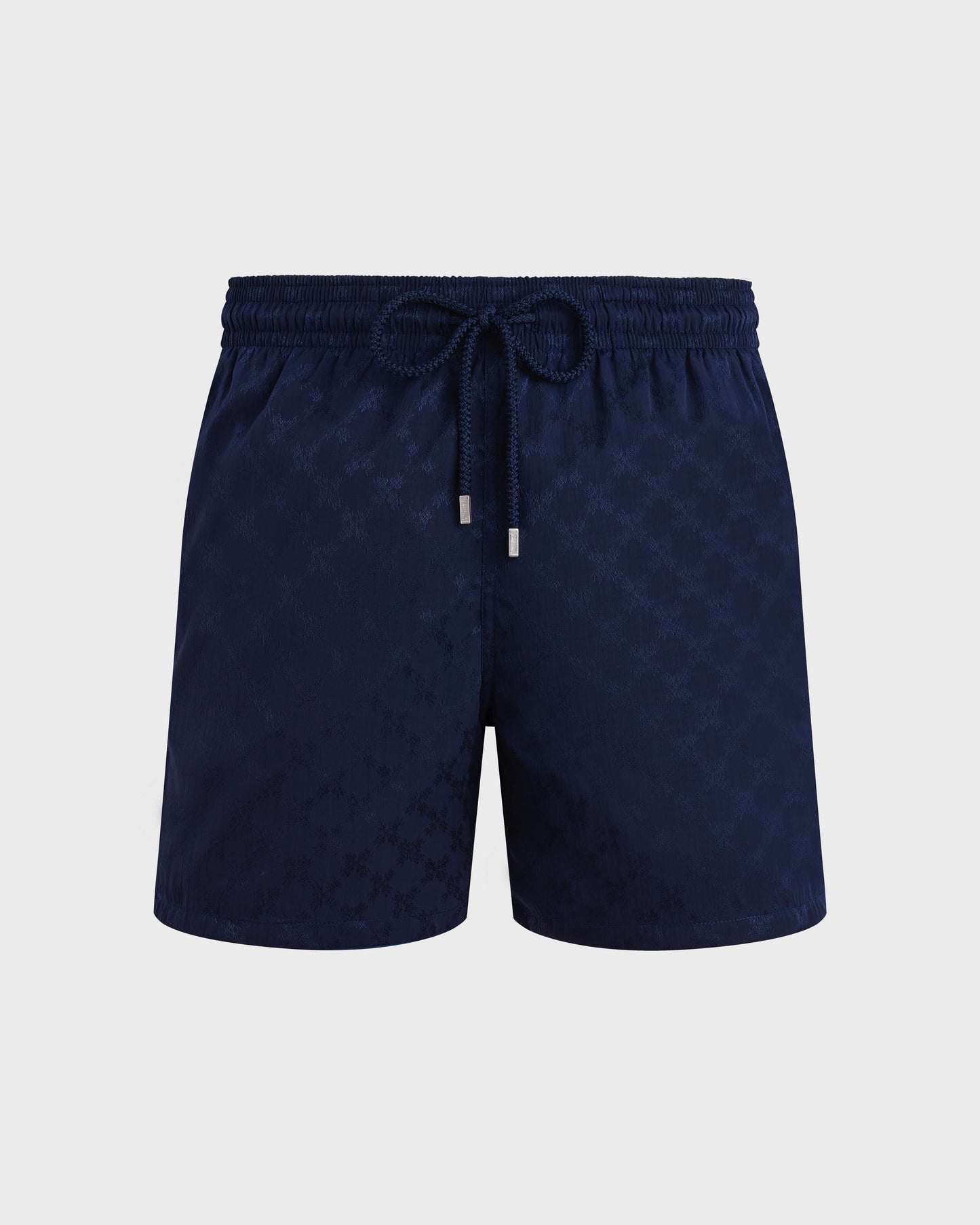 Vilebrequin Men Swim shorts Turtles Monogram - Blue Navy