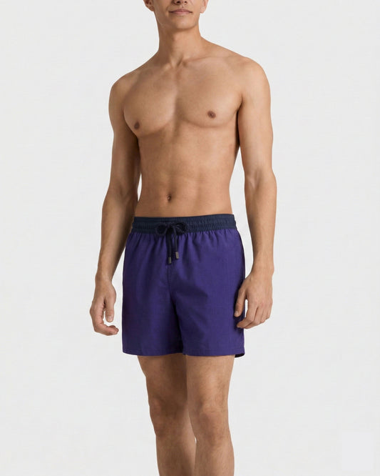 Vilebrequin Men Ultrafine Wool Swim Shorts Super 120'S