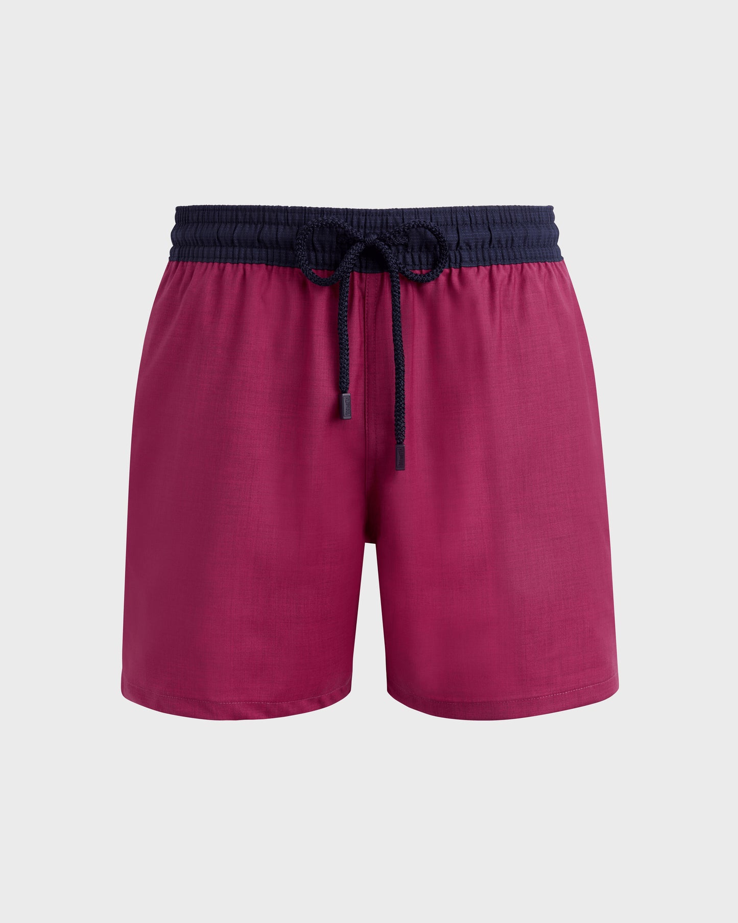 Vilebrequin Men Wool Swim Shorts - Red Crimson purple Site | MGUU3L51