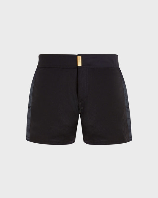 Vilebrequin Men Wool Swim Shorts Tailoring - Black