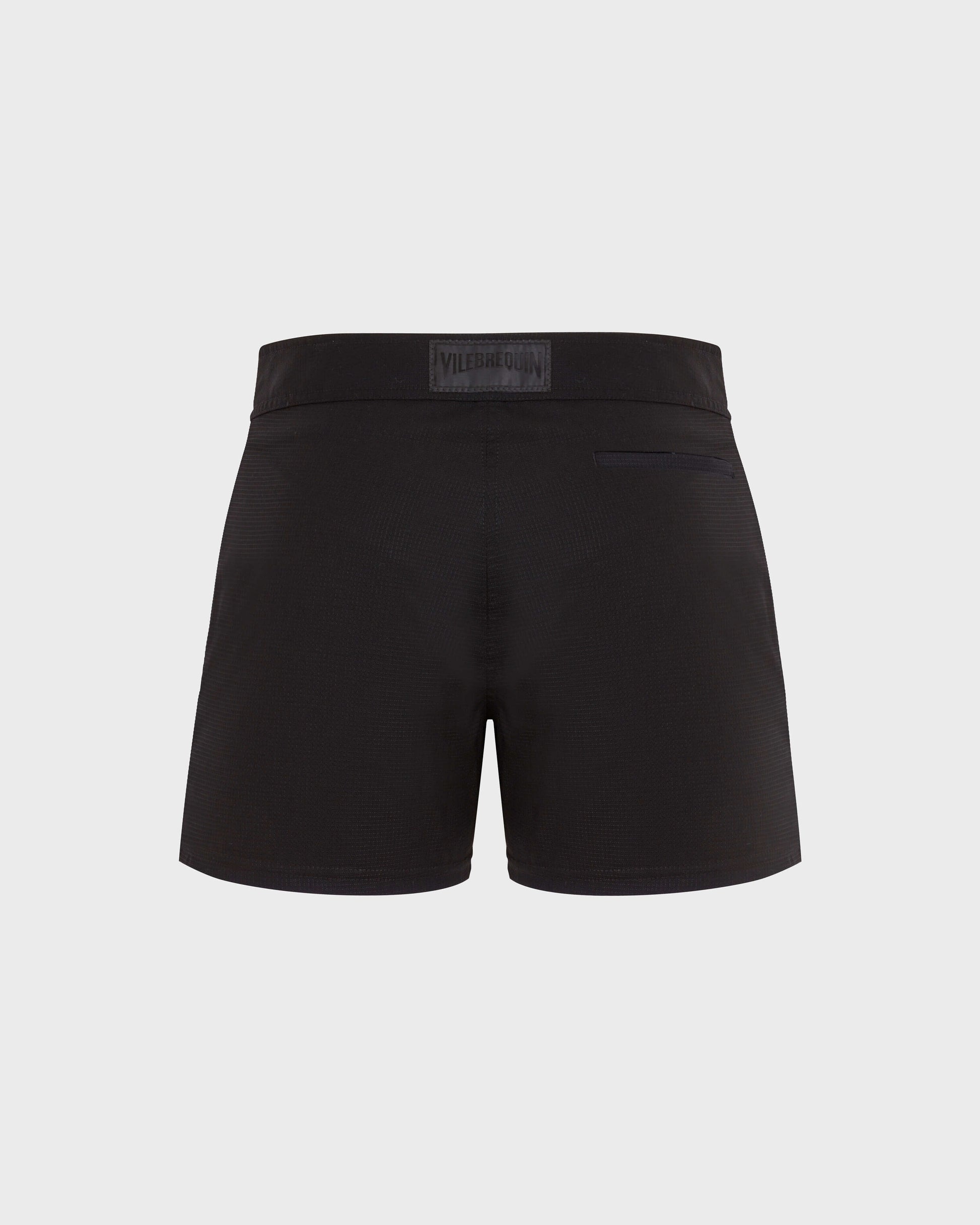 Vilebrequin Men Wool Swim Shorts Tailoring - Black