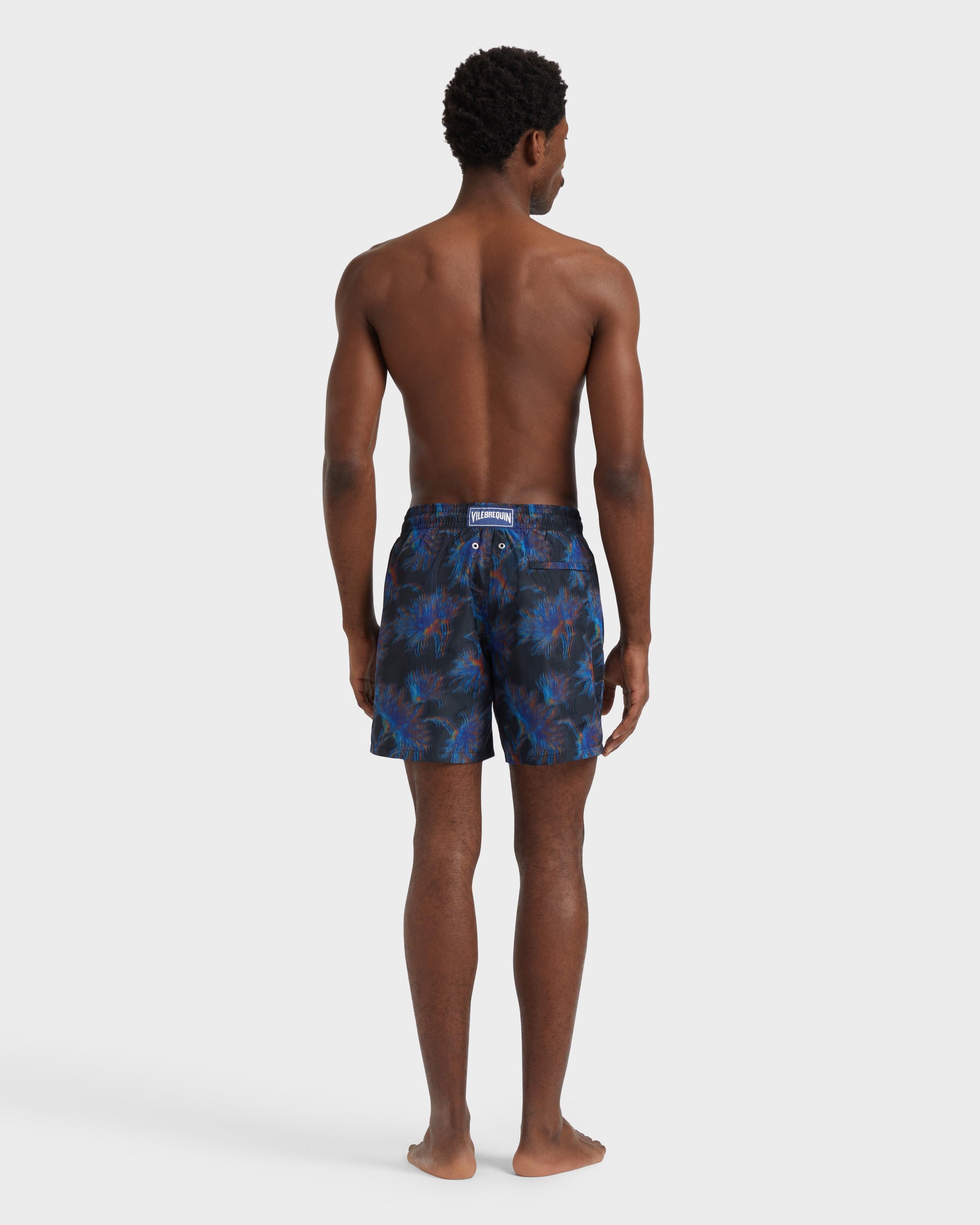 Vilebrequin Men Silk Swim Shorts Kyoto - Vilebrequin x Maison BUCOL