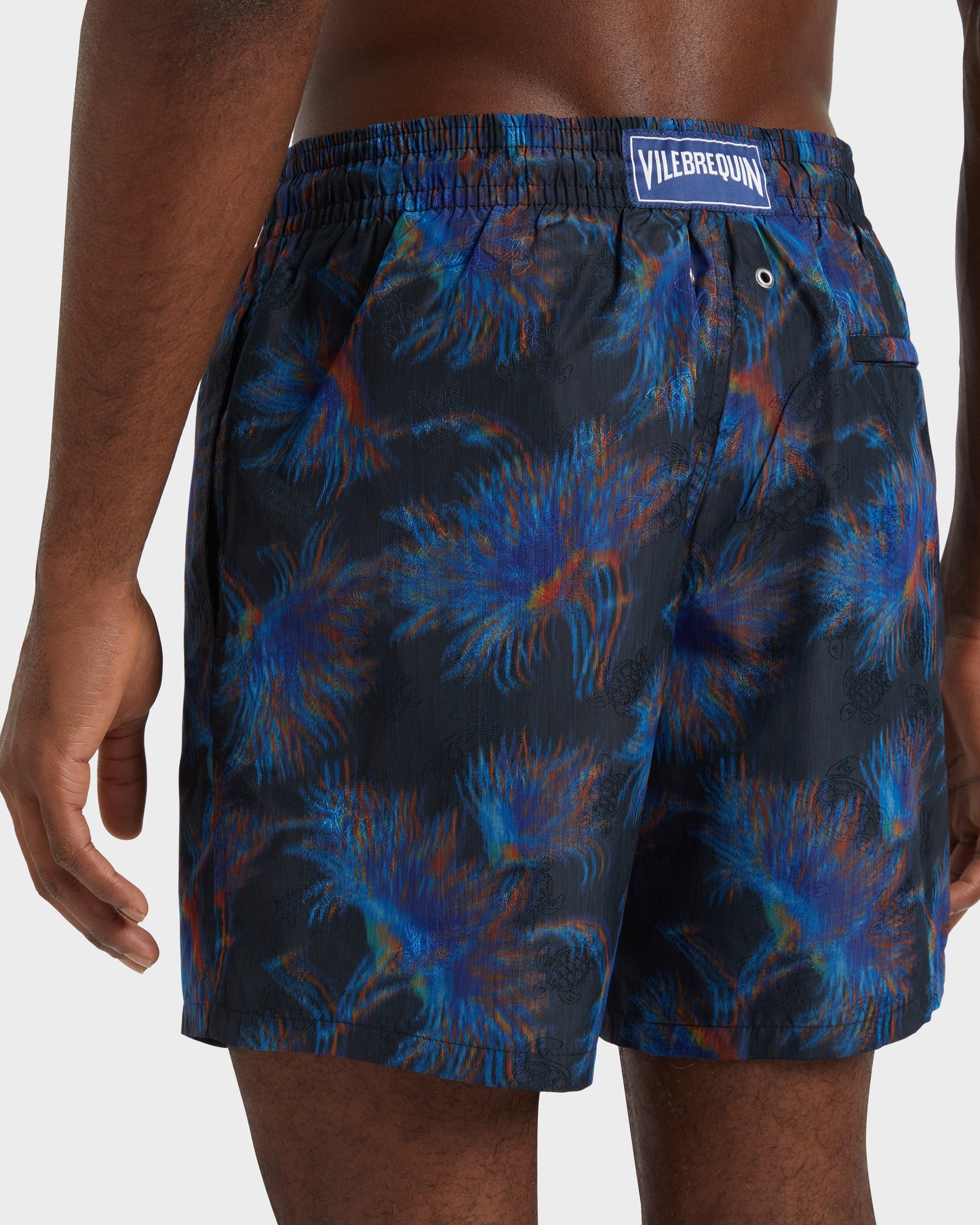 Vilebrequin Men Silk Swim Shorts Kyoto - Vilebrequin x Maison BUCOL