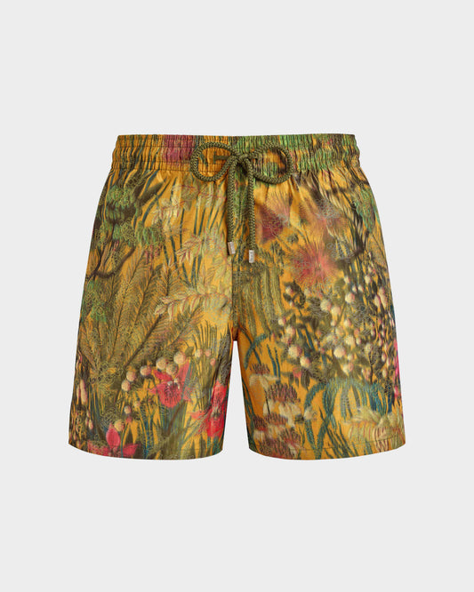 Vilebrequin Men Silk Swim Shorts Mystère  - Vilebrequin x Maison BUCOL