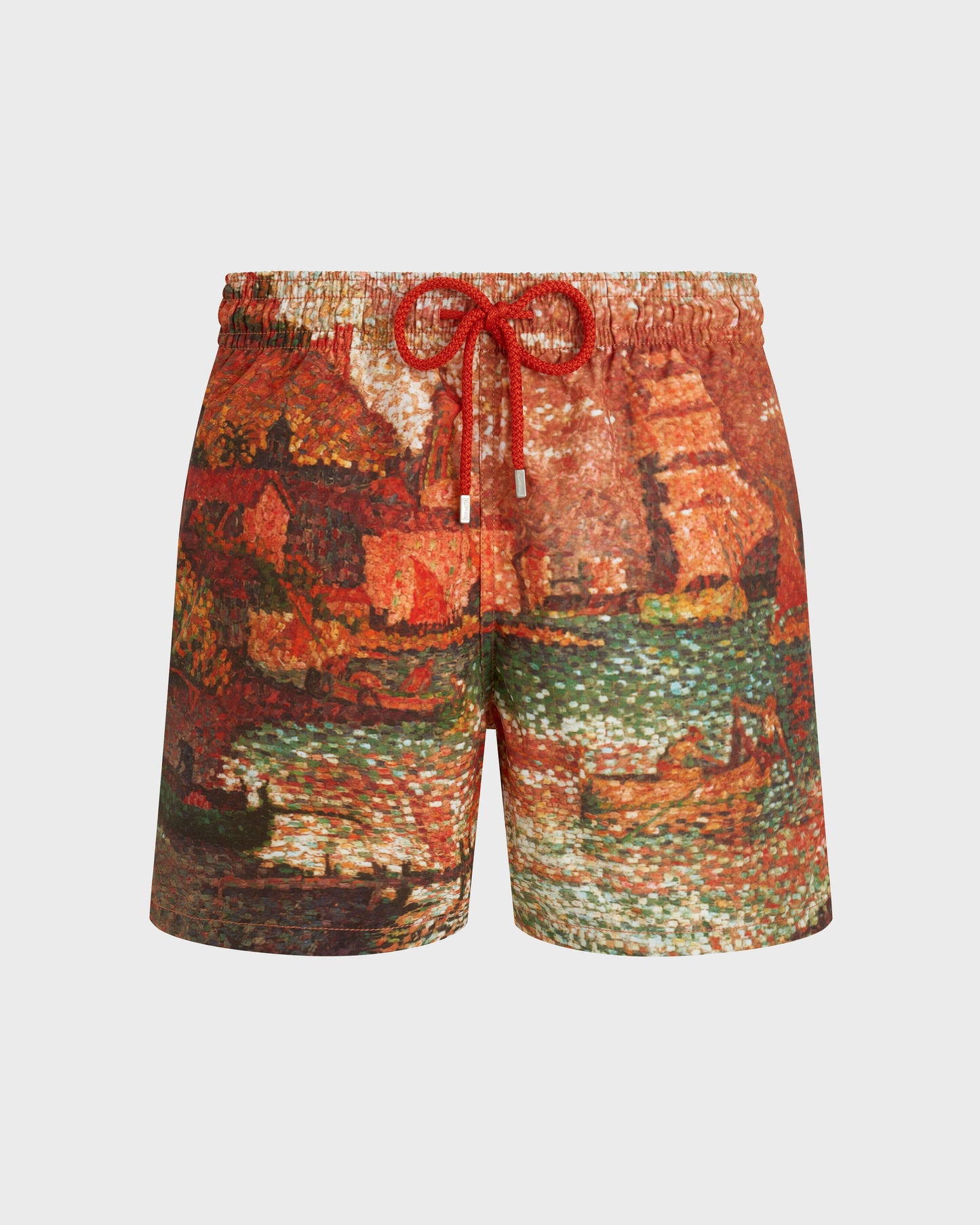 Vilebrequin Men 360 Swim Shorts Sortie Du Port De St Tropez - Vilebrequin x Paul Signac