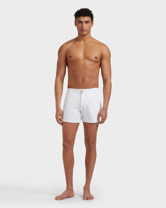 Vilebrequin Men Flat belt Swim Shorts Tailoring