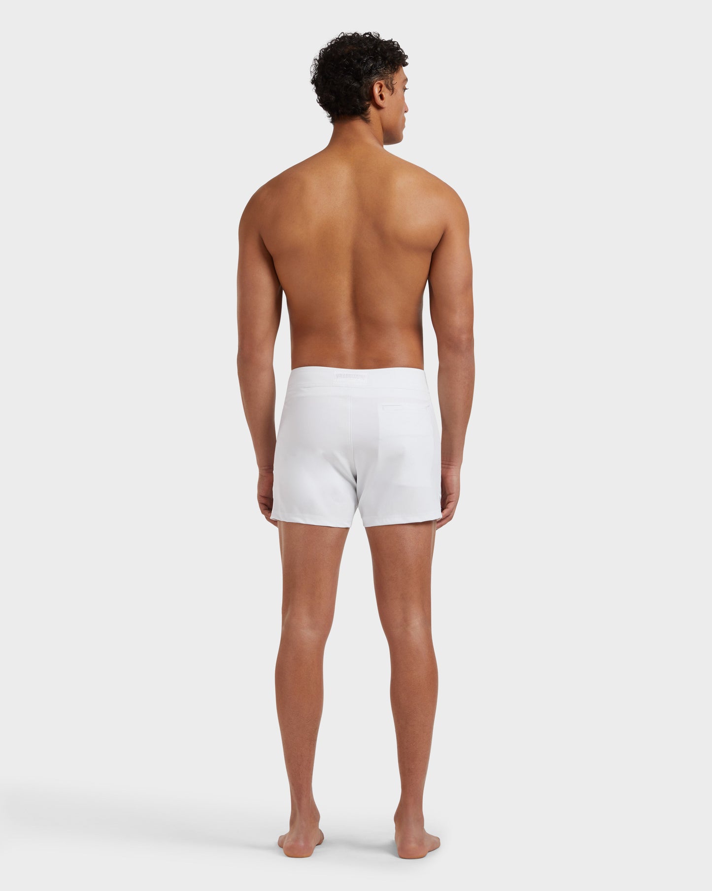 Vilebrequin Men Flat belt Swim Shorts Tailoring