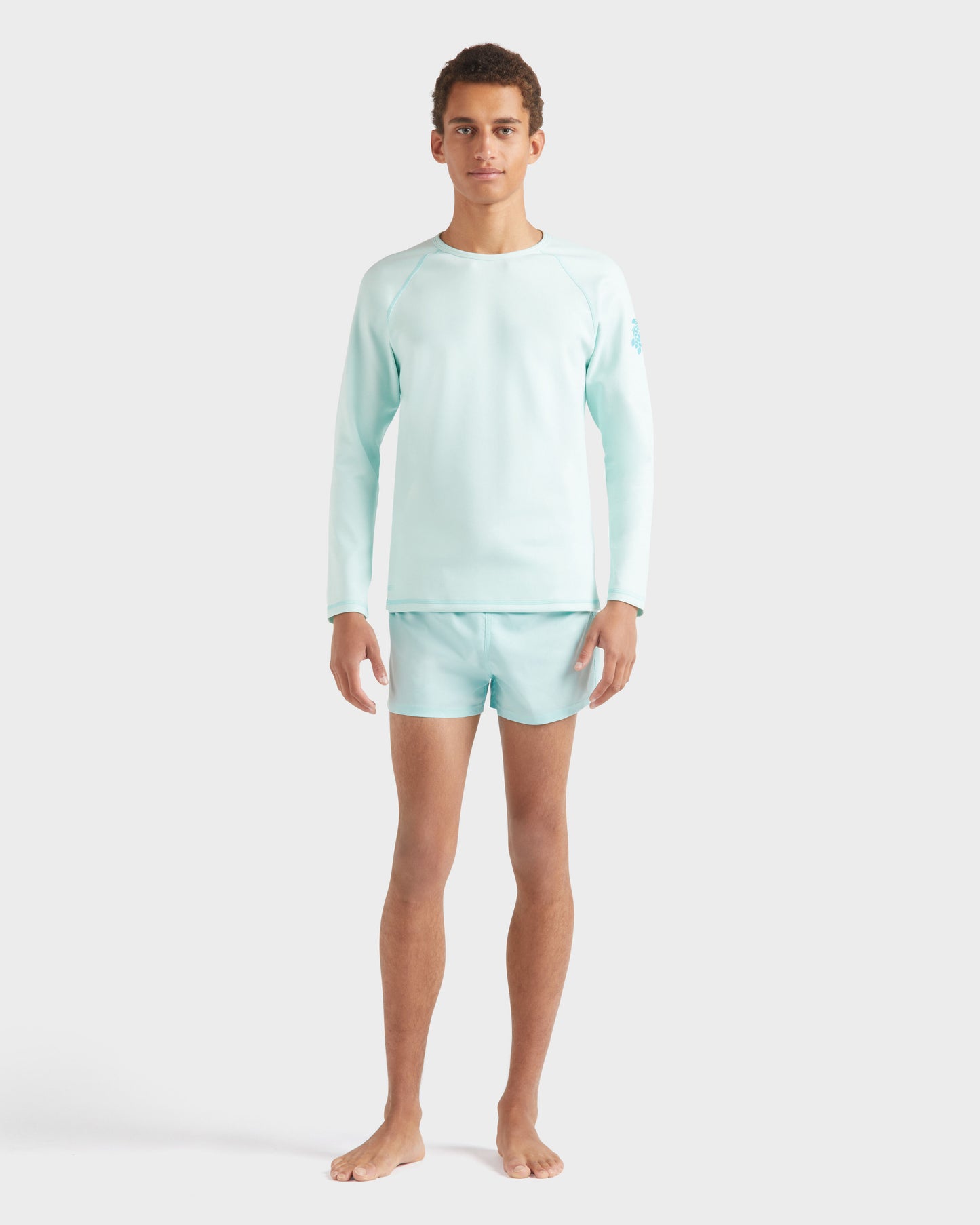 Vilebrequin Men Long Sleeves Rashguard Solid - Blue note
