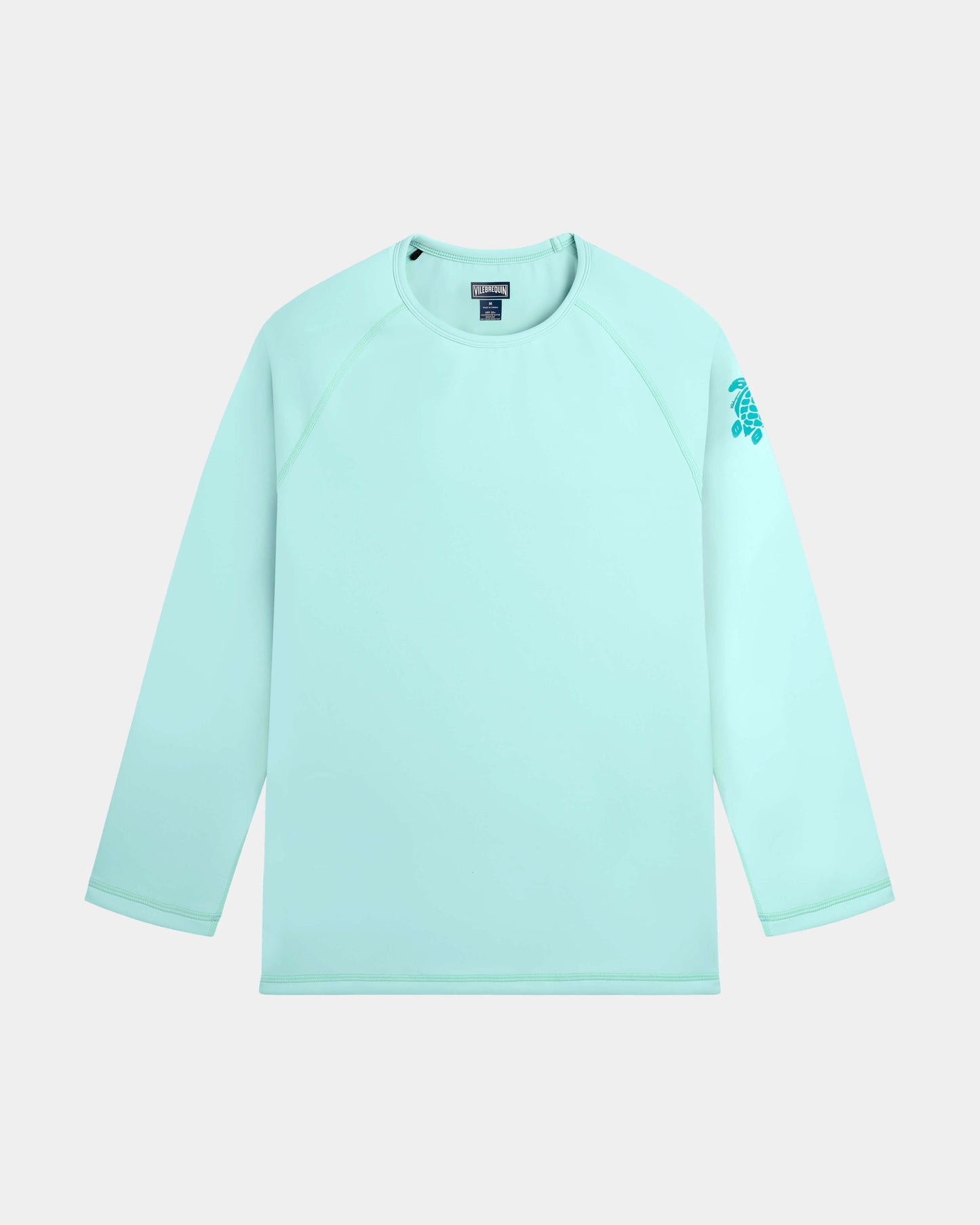 Vilebrequin Men Long Sleeves Rashguard Solid - Blue note
