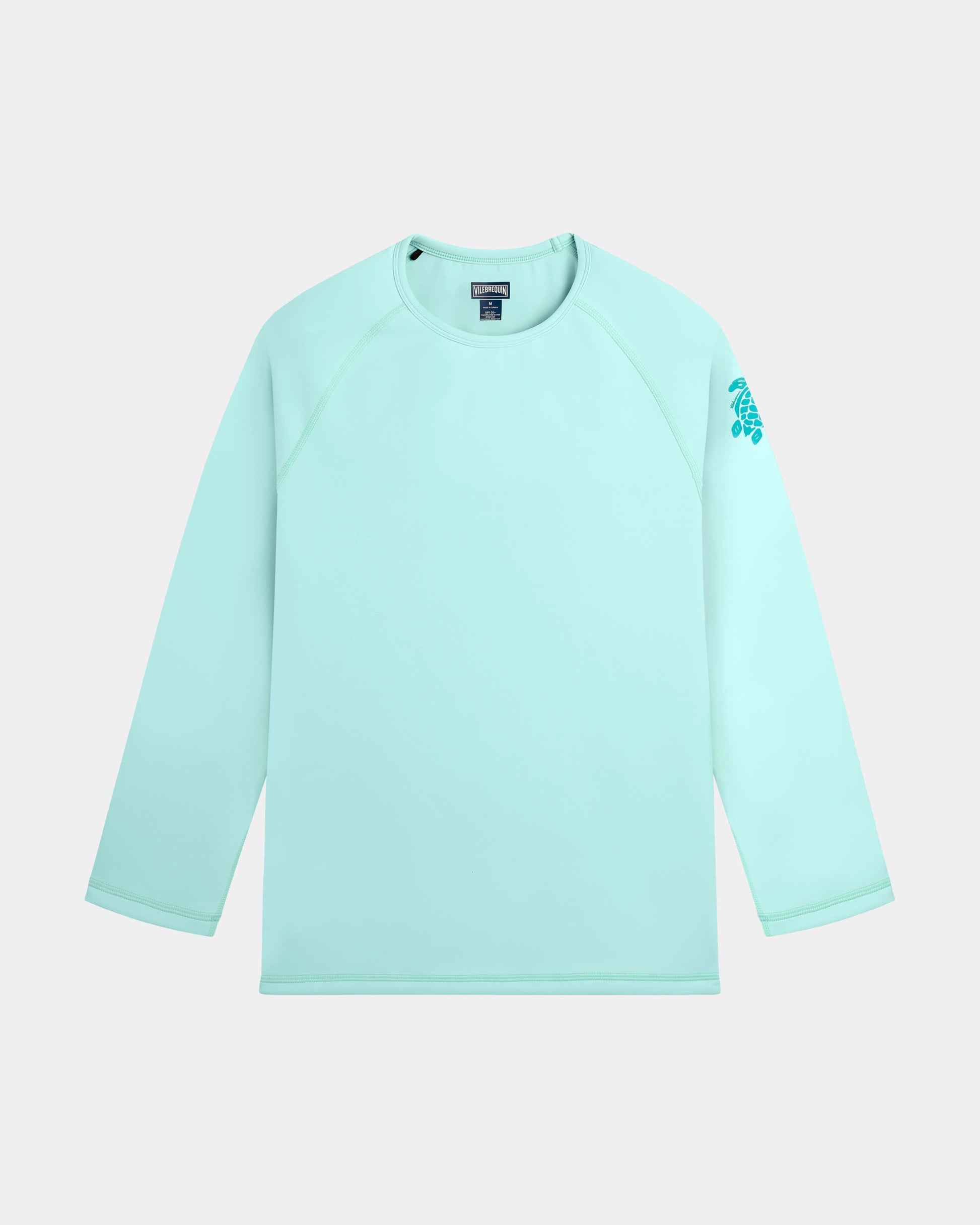 Vilebrequin Men Long Sleeves Rashguard Solid - Blue note