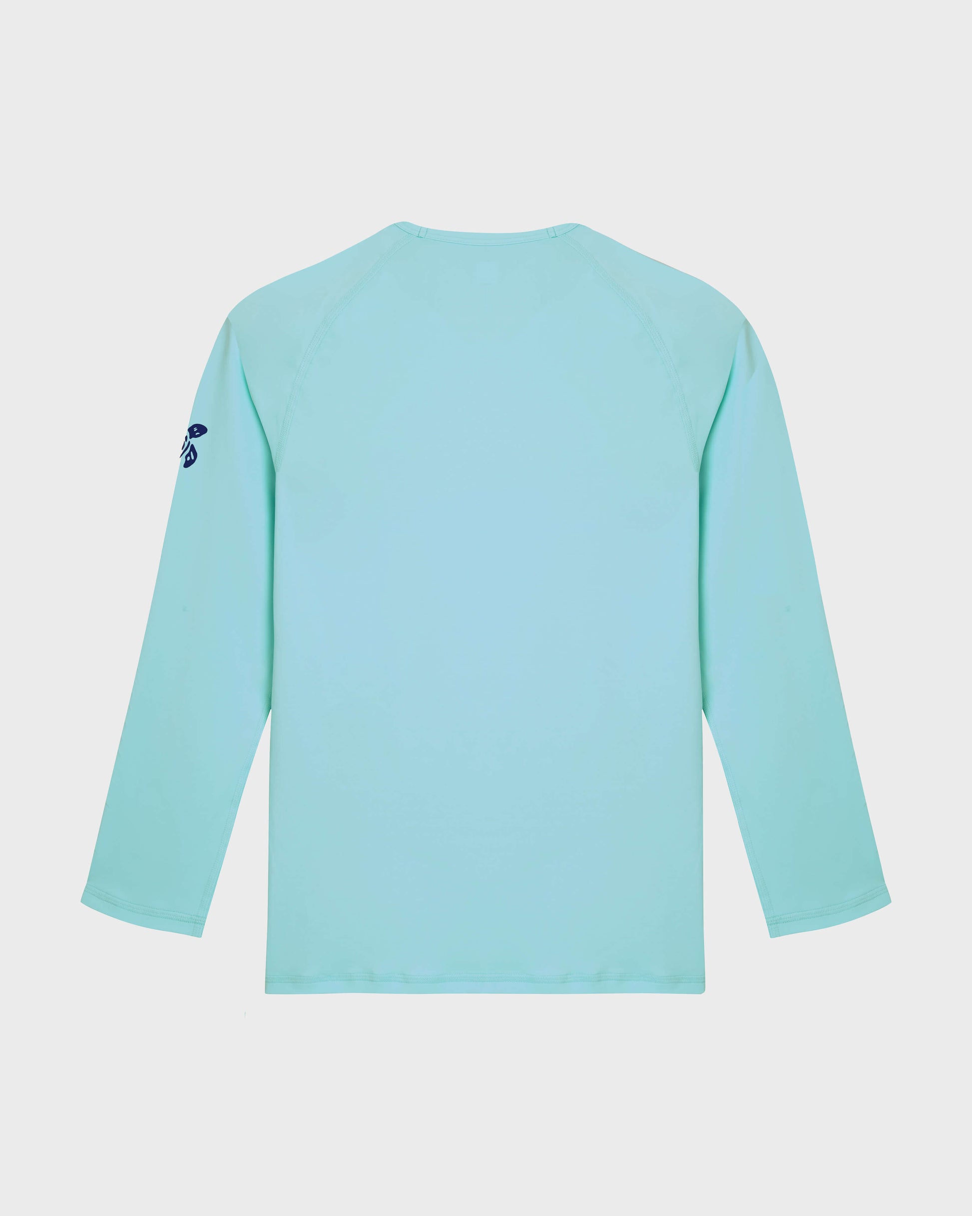 Vilebrequin Men UV Protection Long Sleeves Rashguard Turtle - Blue Oxygene