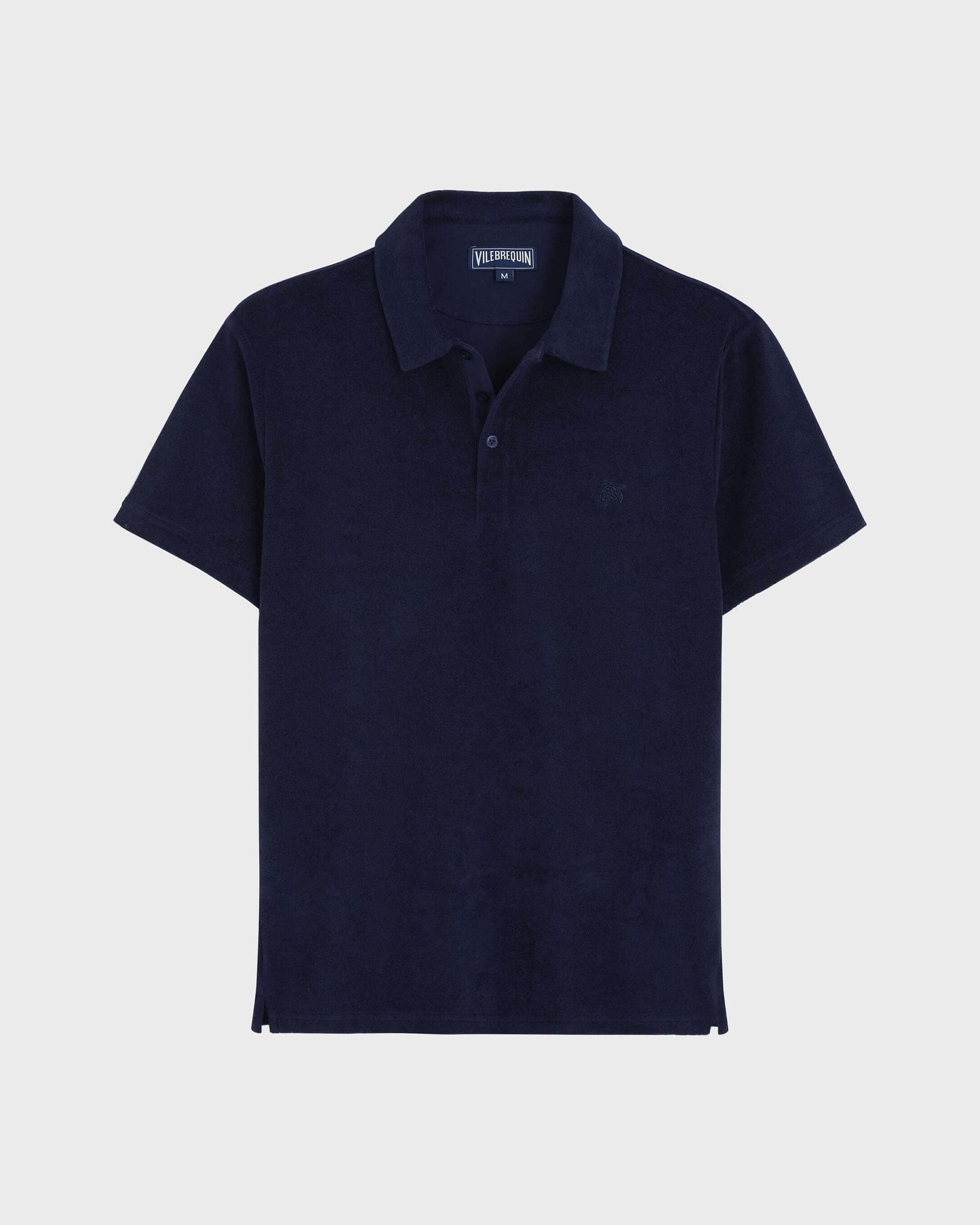 Vilebrequin Men Terry Polo Solid - Blue Navy Website | PHEC3Q00