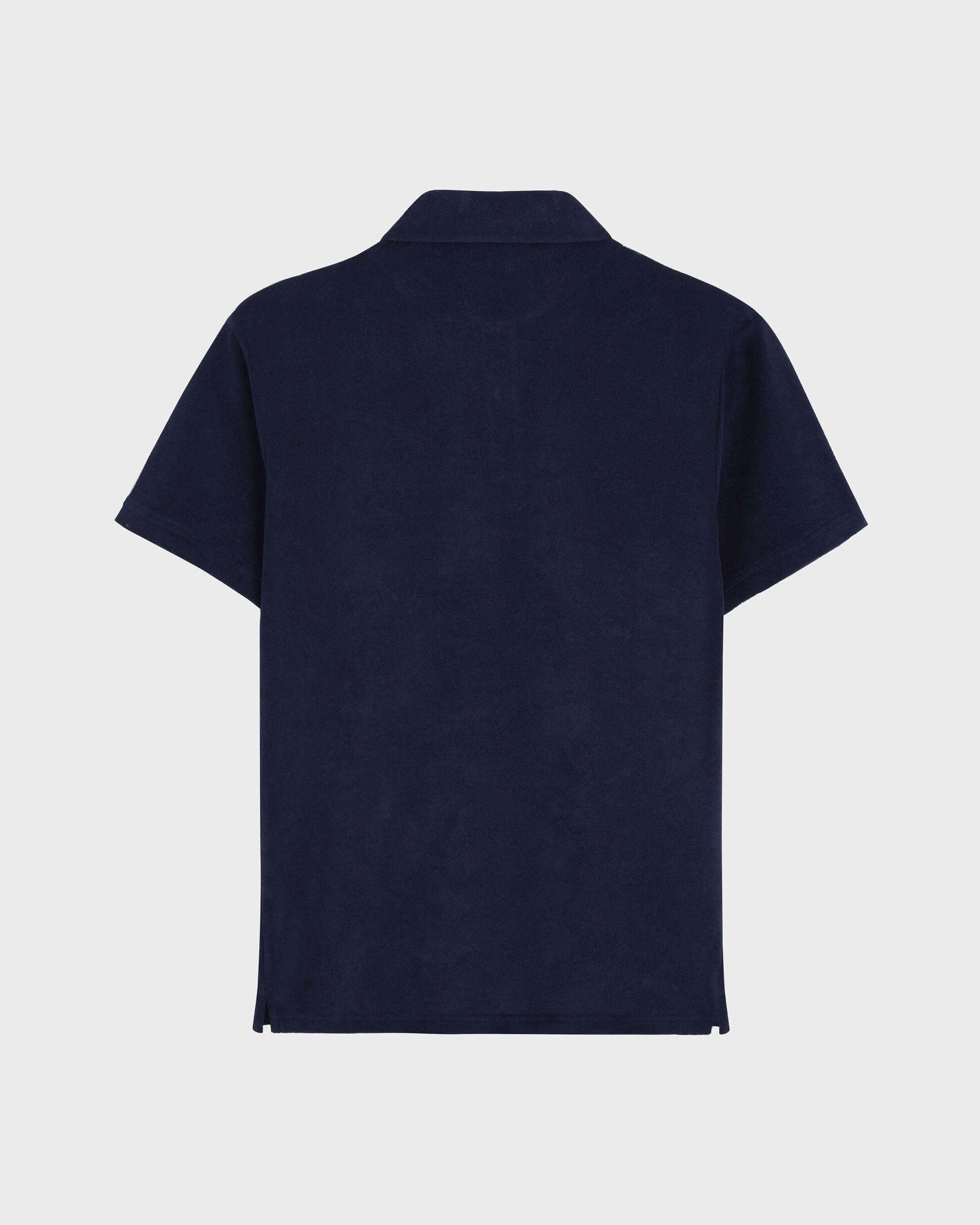 Vilebrequin Men Terry Polo Solid - Blue Navy Website | PHEC3Q00