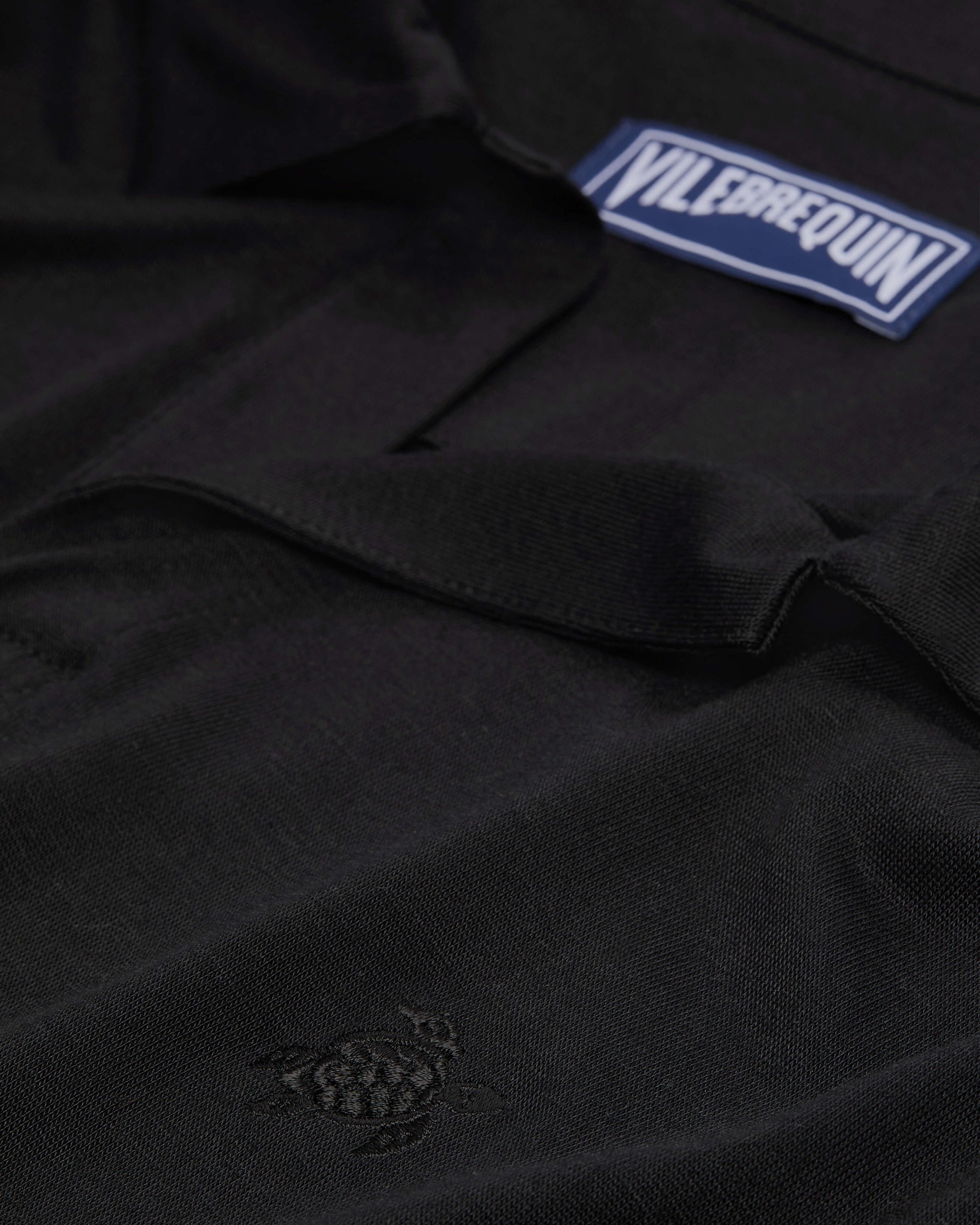 Vilebrequin Men Tencel Polo Shirt Solid | Site Vilebrequin | PRLH9R02