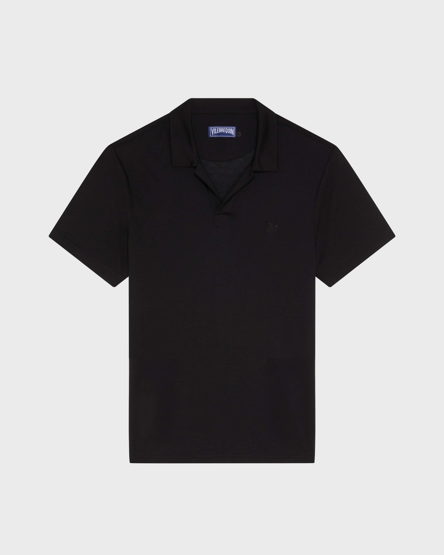 Vilebrequin Men Tencel Polo Shirt Solid | Site Vilebrequin | PRLH9R02