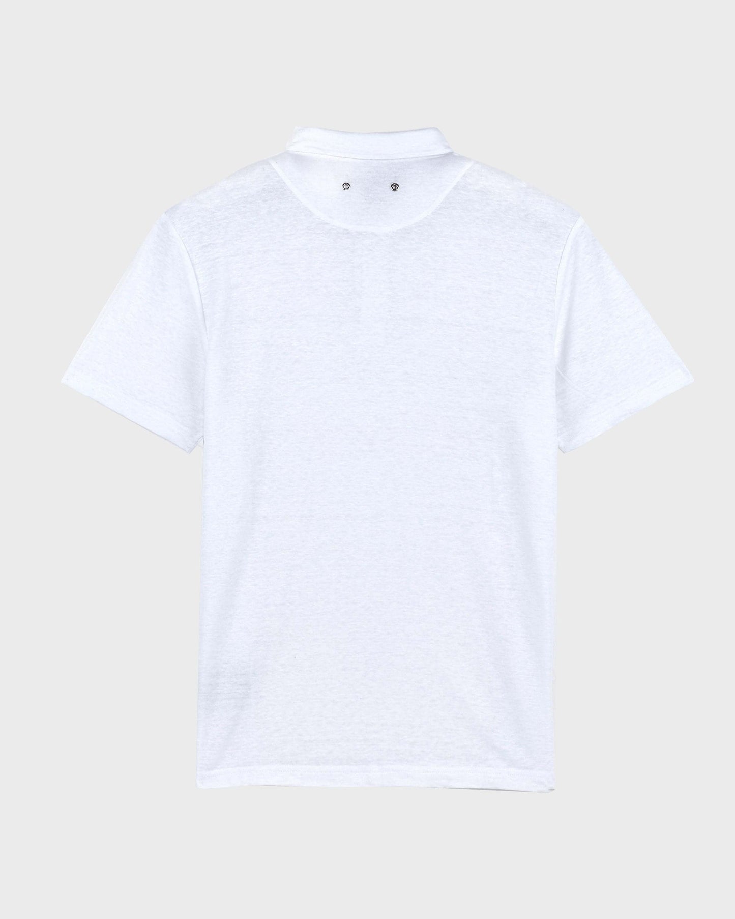 Vilebrequin Men Linen Jersey Polo Shirt Solid | Site Vilebrequin | PYRE9O00