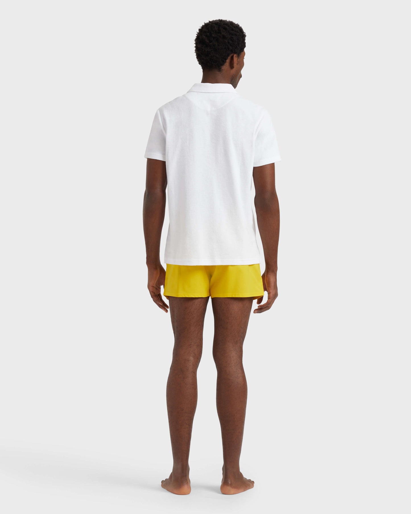 Vilebrequin Men Terry Polo Solid - White Website | PHEC3Q00