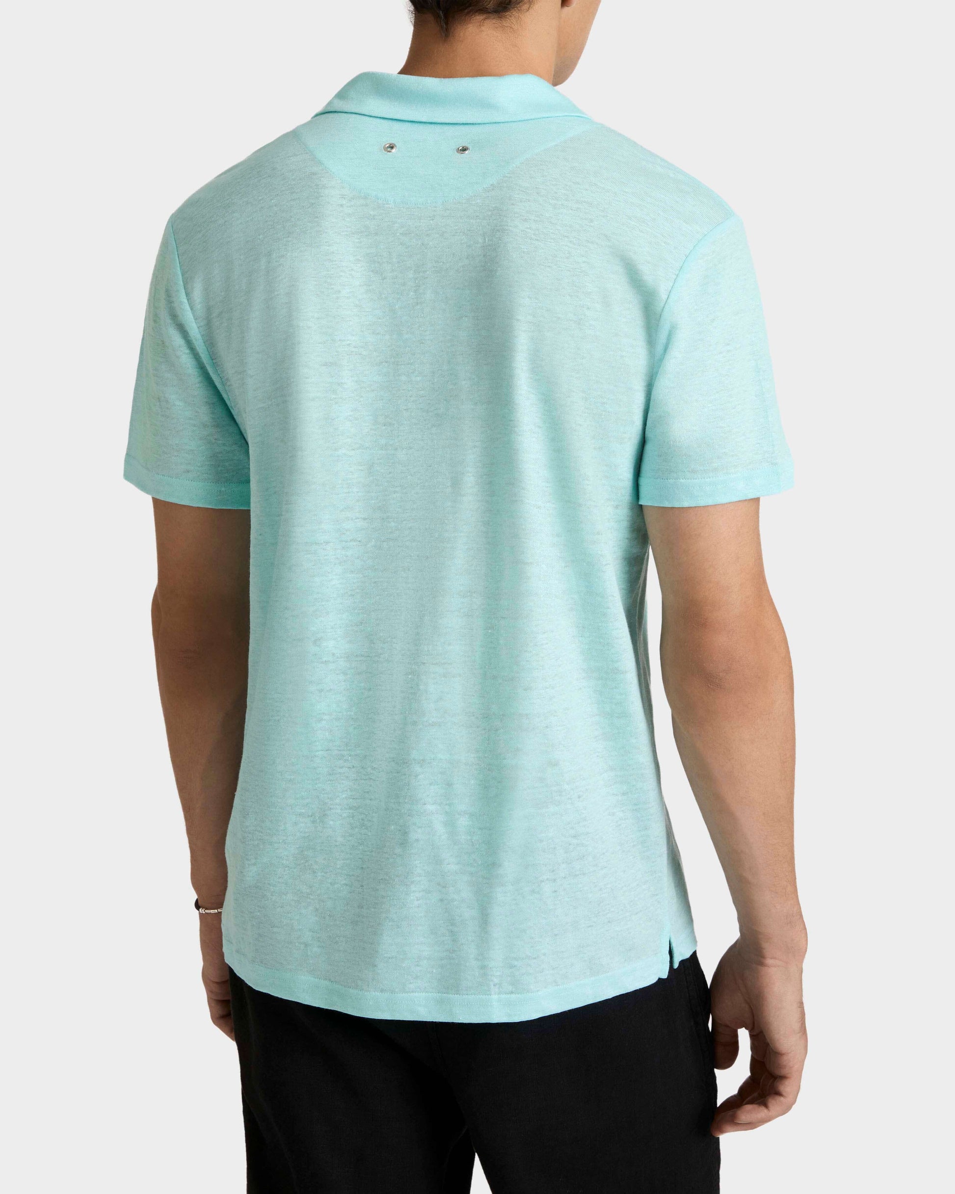 Vilebrequin Men Linen Jersey Polo Shirt Solid | Site Vilebrequin | PYRE9O00