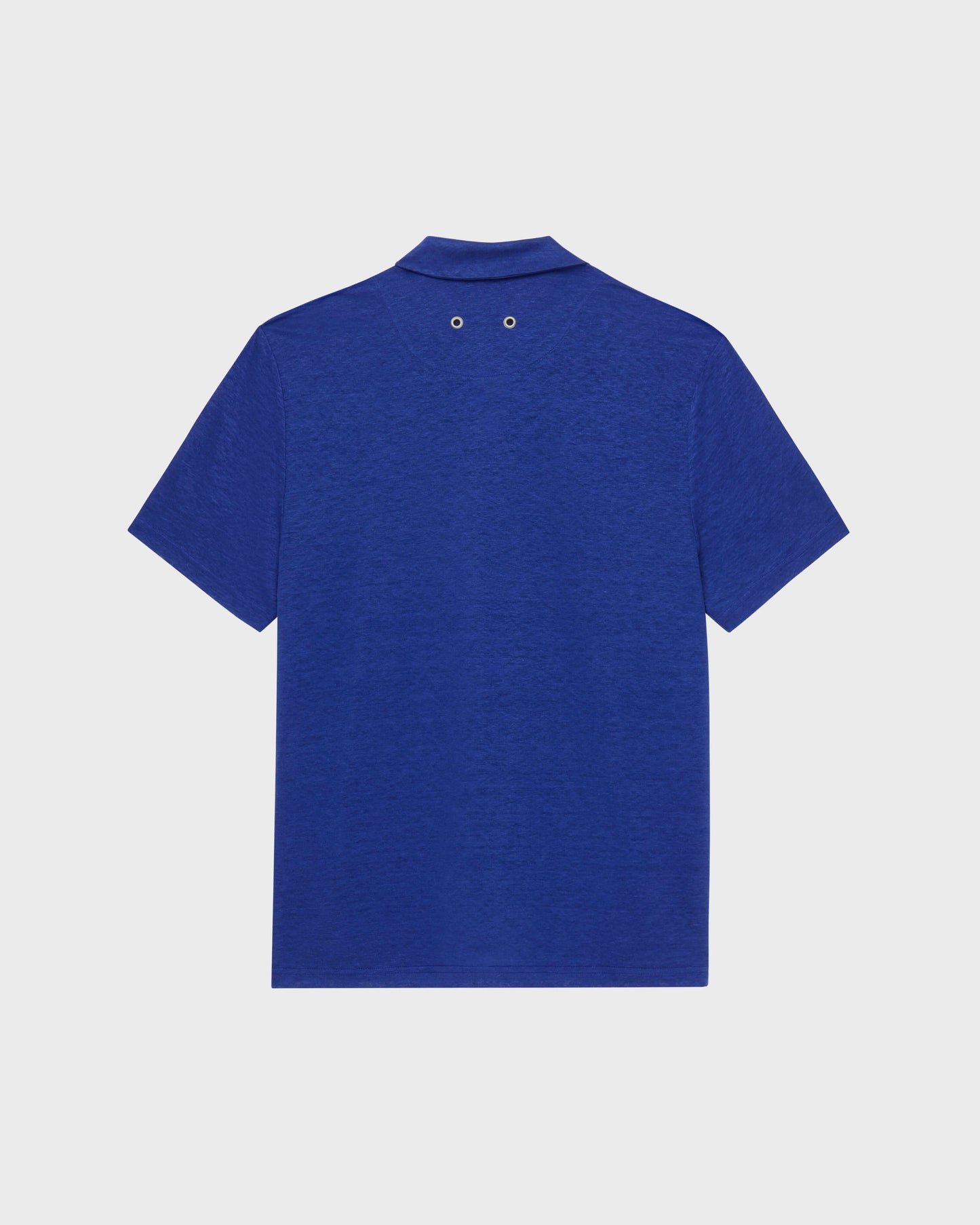 Vilebrequin Men Linen Jersey Polo Shirt Solid | Site Vilebrequin | PYRE9O00