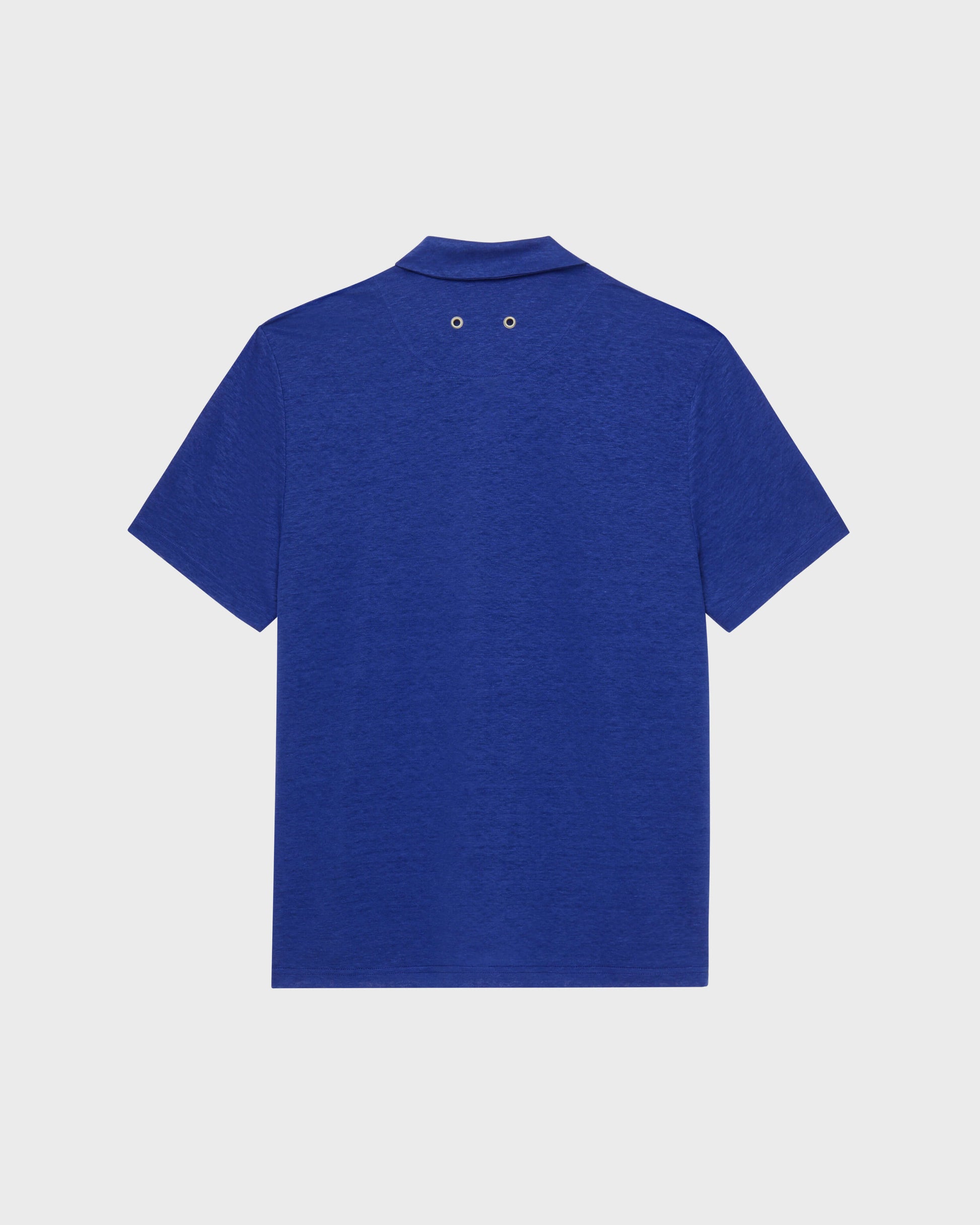 Vilebrequin Men Linen Jersey Polo Shirt Solid | Site Vilebrequin | PYRE9O00