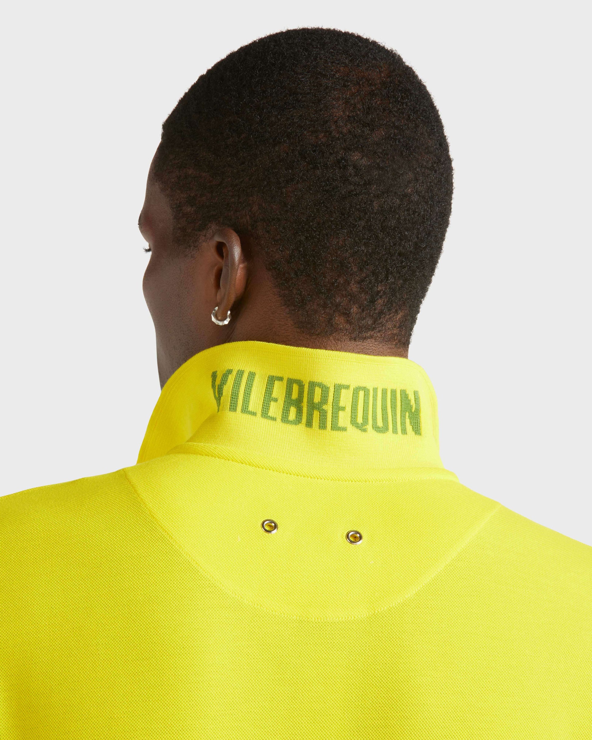 Vilebrequin Men Cotton Pique Polo Shirt Solid - Yellow Sun