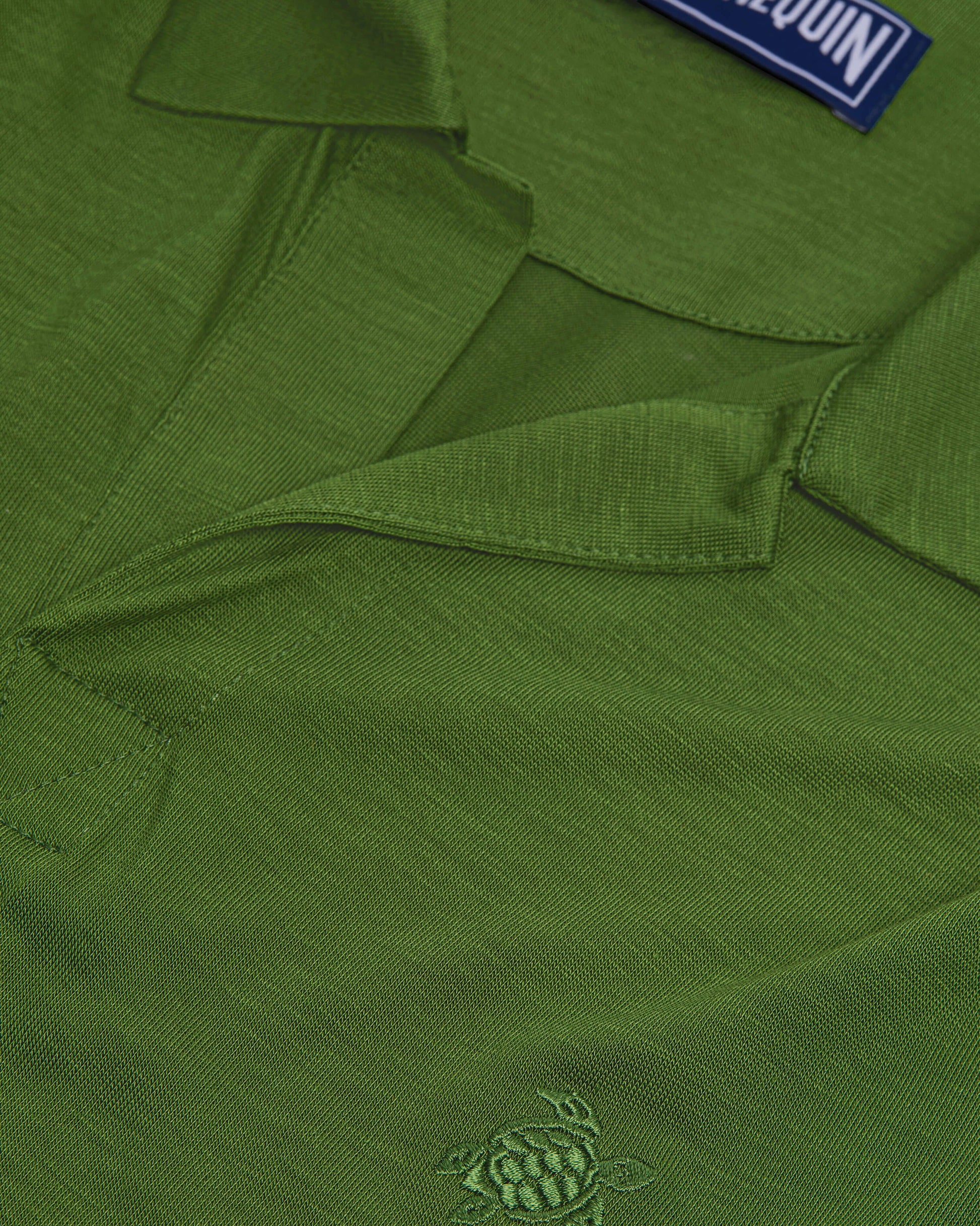 Vilebrequin Men Tencel Polo Shirt Solid | Site Vilebrequin | PRLH9R02