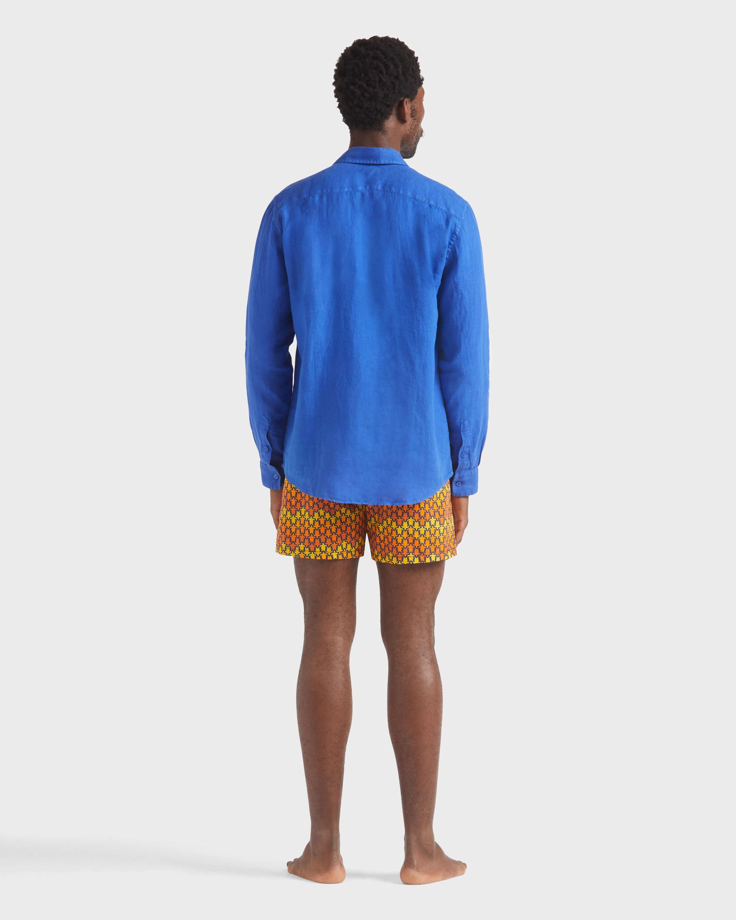 Vilebrequin Men Linen Shirt Solid | Site Vilebrequin | CRSH9U10