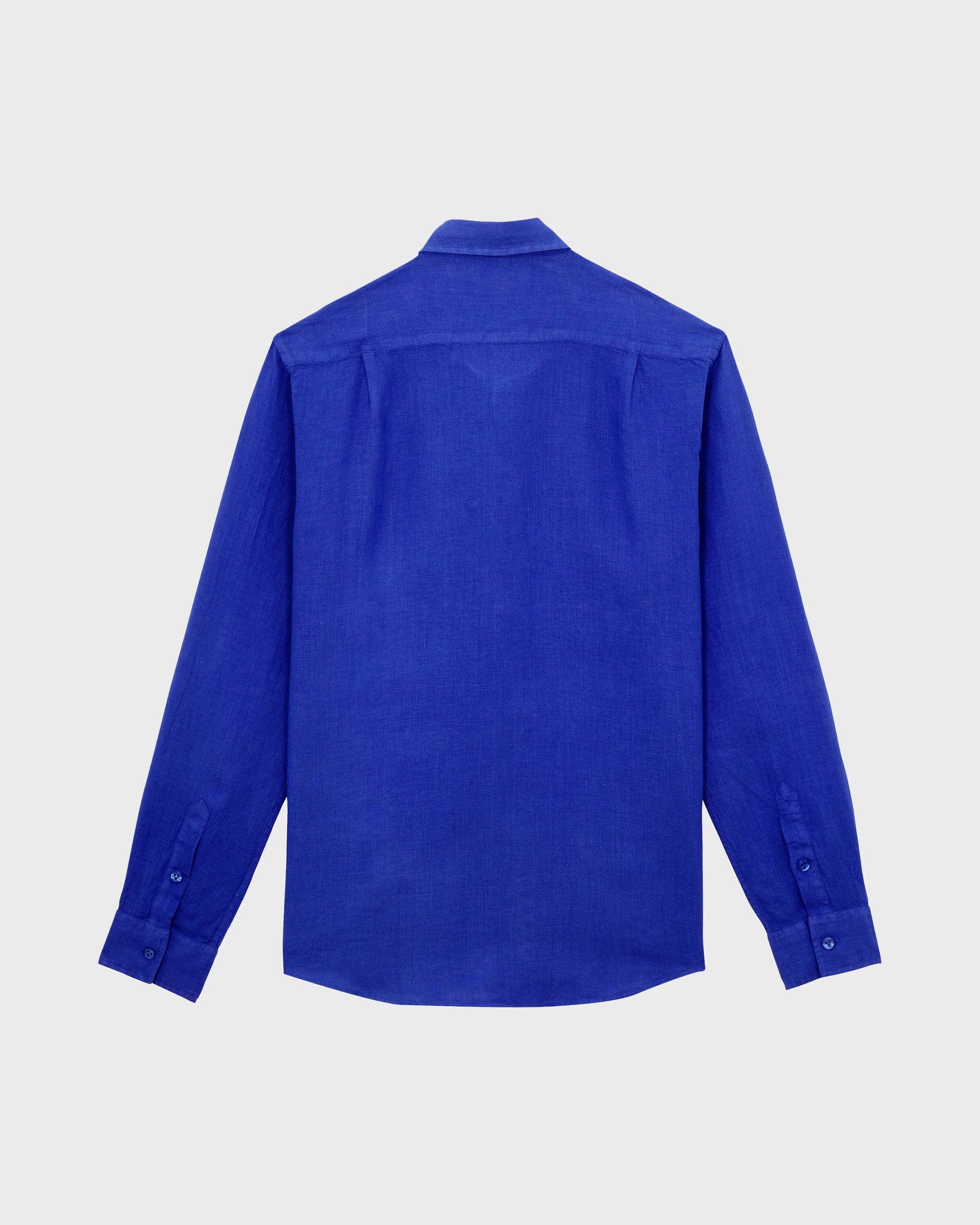 Vilebrequin Men Linen Shirt Solid | Site Vilebrequin | CRSH9U10