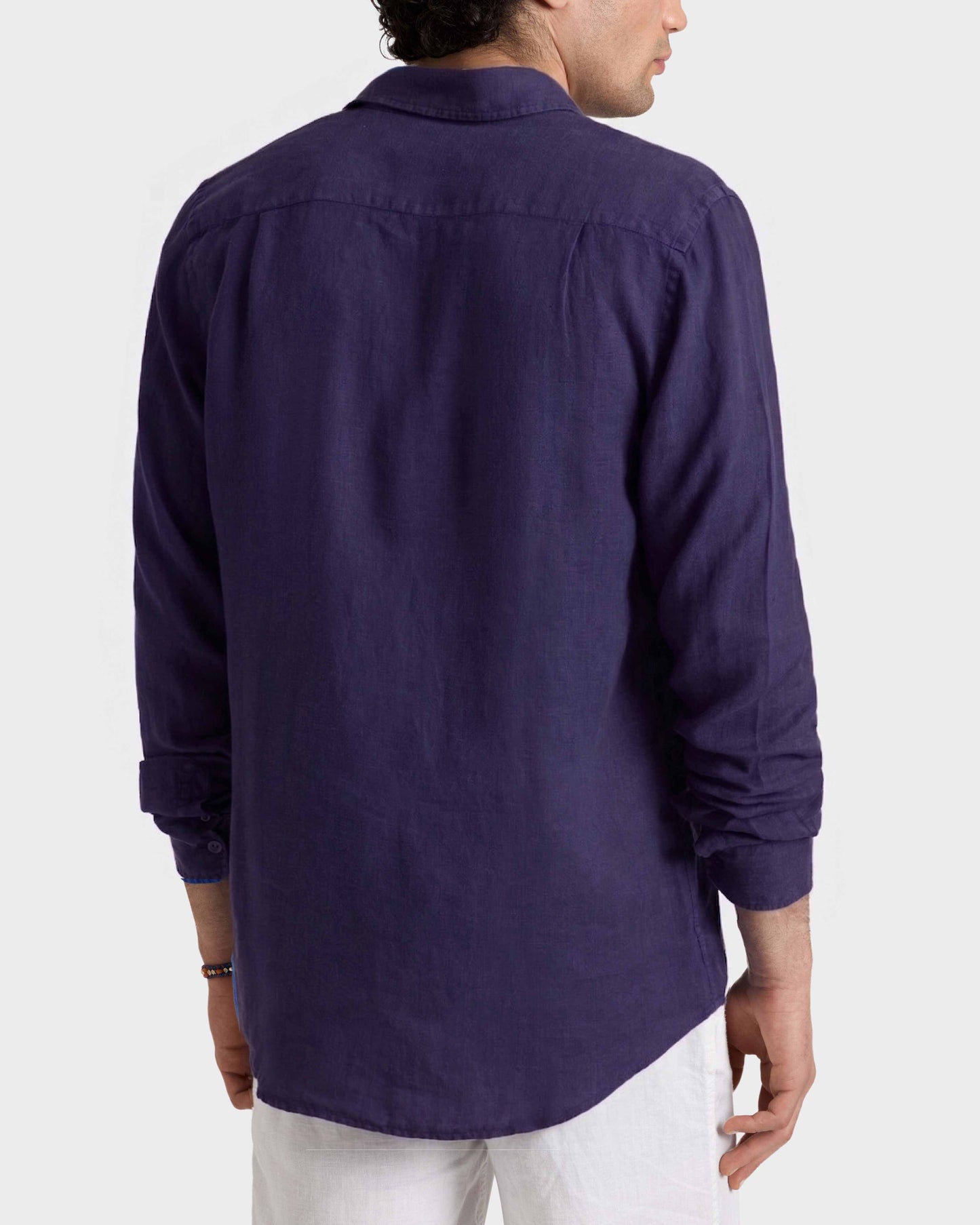 Vilebrequin Men Linen Shirt Solid