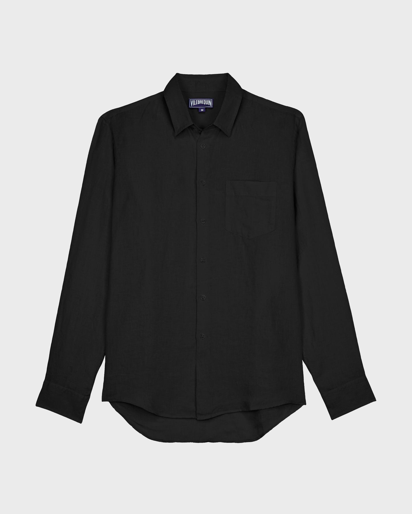 Vilebrequin Men Linen Shirt Solid | Site Vilebrequin | CRSE3U00