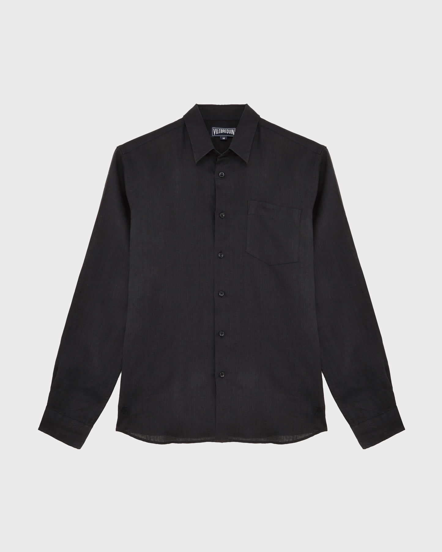 Vilebrequin Men Linen Shirt Solid