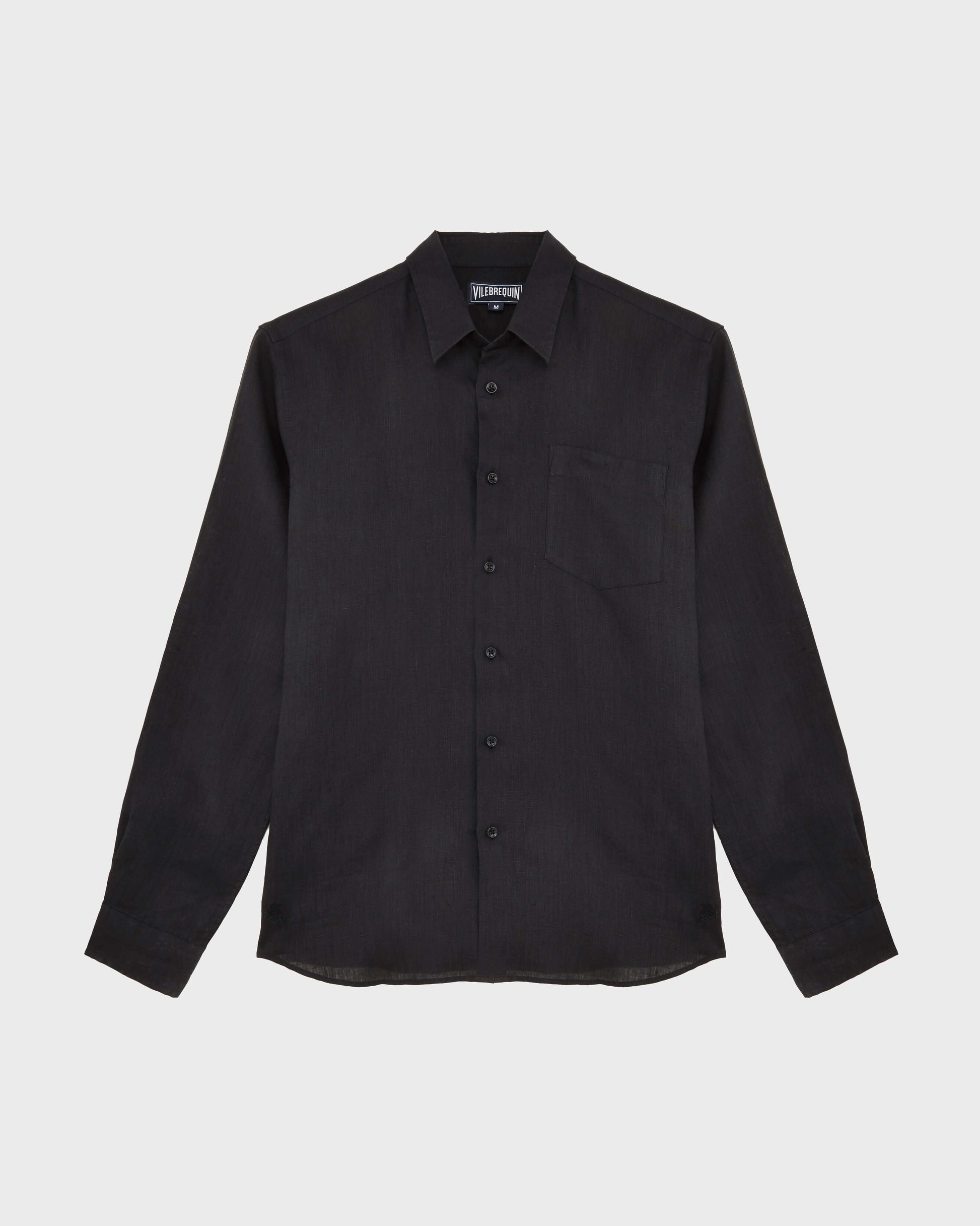 Vilebrequin Men Linen Shirt Solid