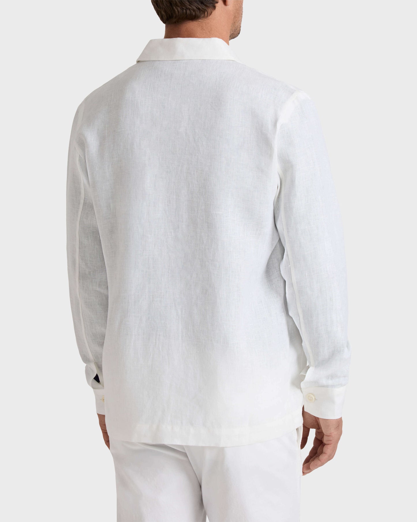 Vilebrequin Men Linen Solid Overshirt