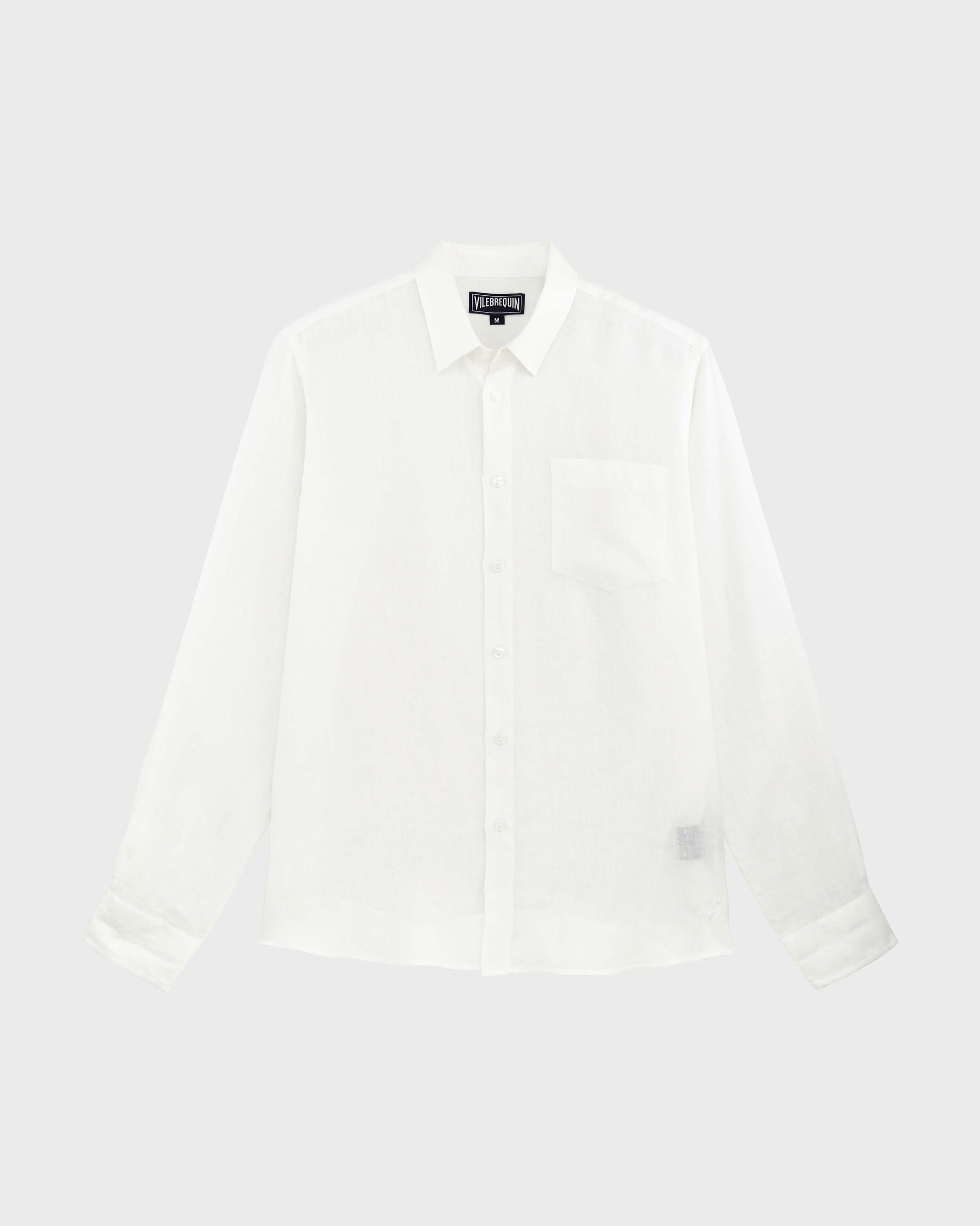 Vilebrequin Men Linen Shirt Solid