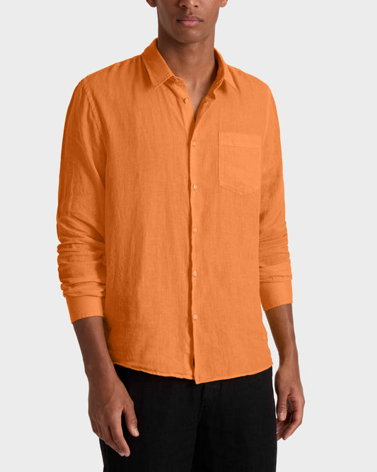 Vilebrequin Men Linen Shirt Solid
