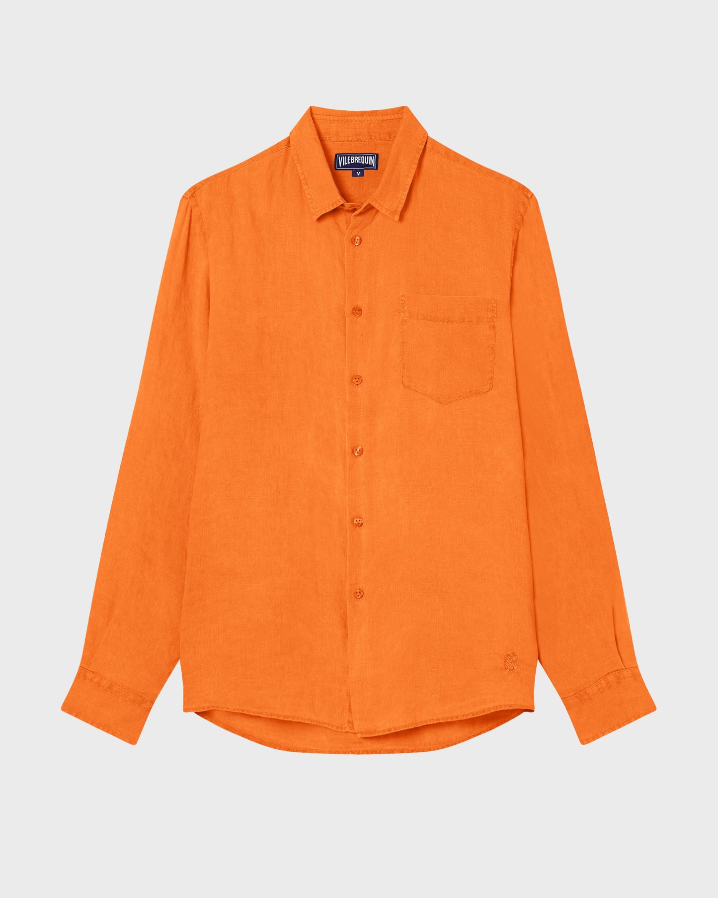 Vilebrequin Men Linen Shirt Solid