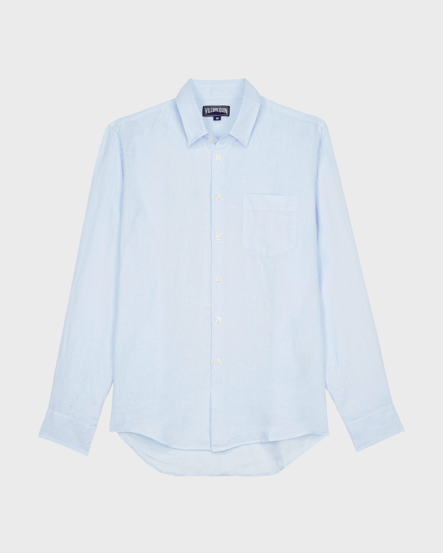Vilebrequin Men Linen Shirt Solid | Site Vilebrequin | CRSH9U10