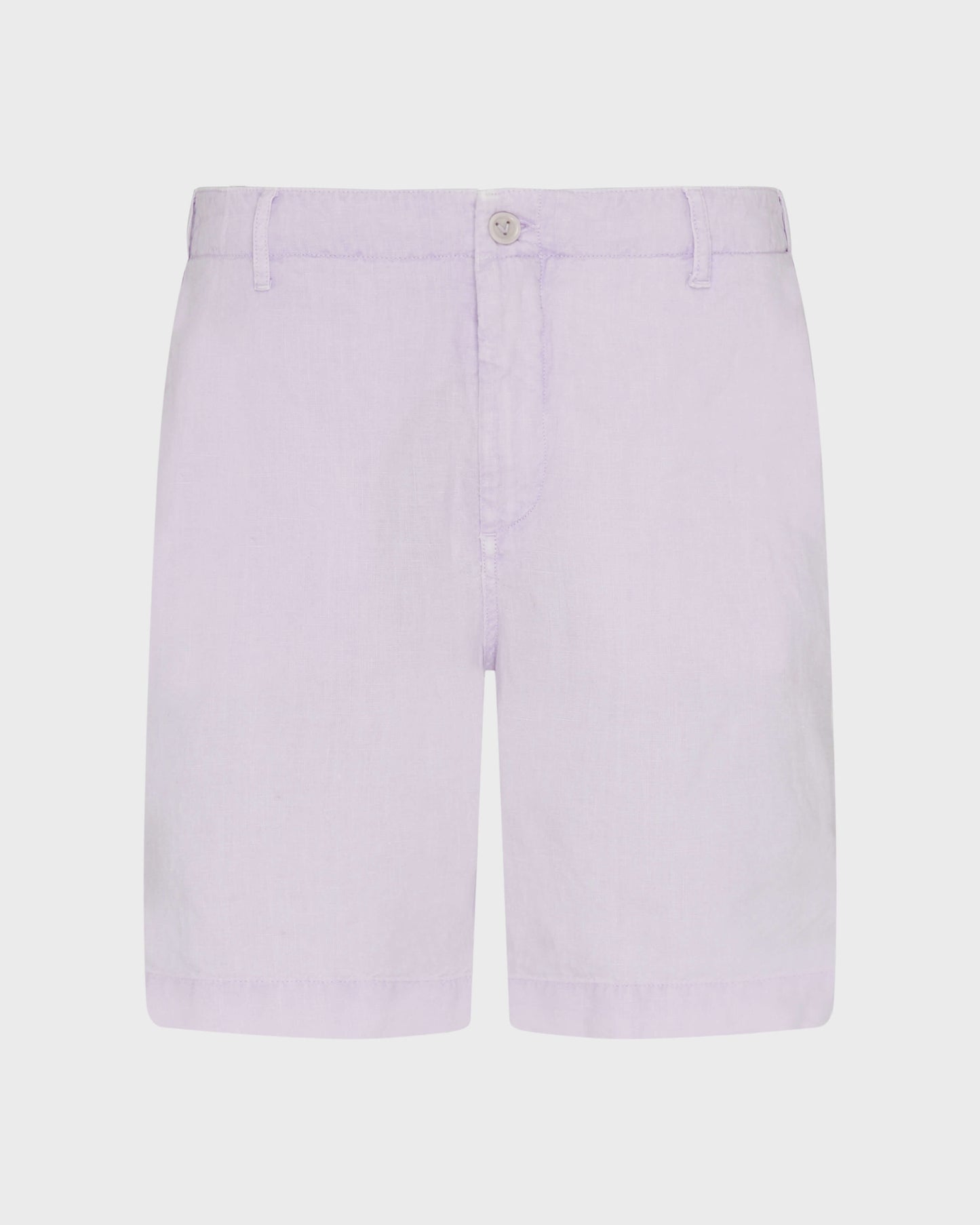 Vilebrequin Men Mineral Dye Linen Bermuda Shorts - Purple Kunzite