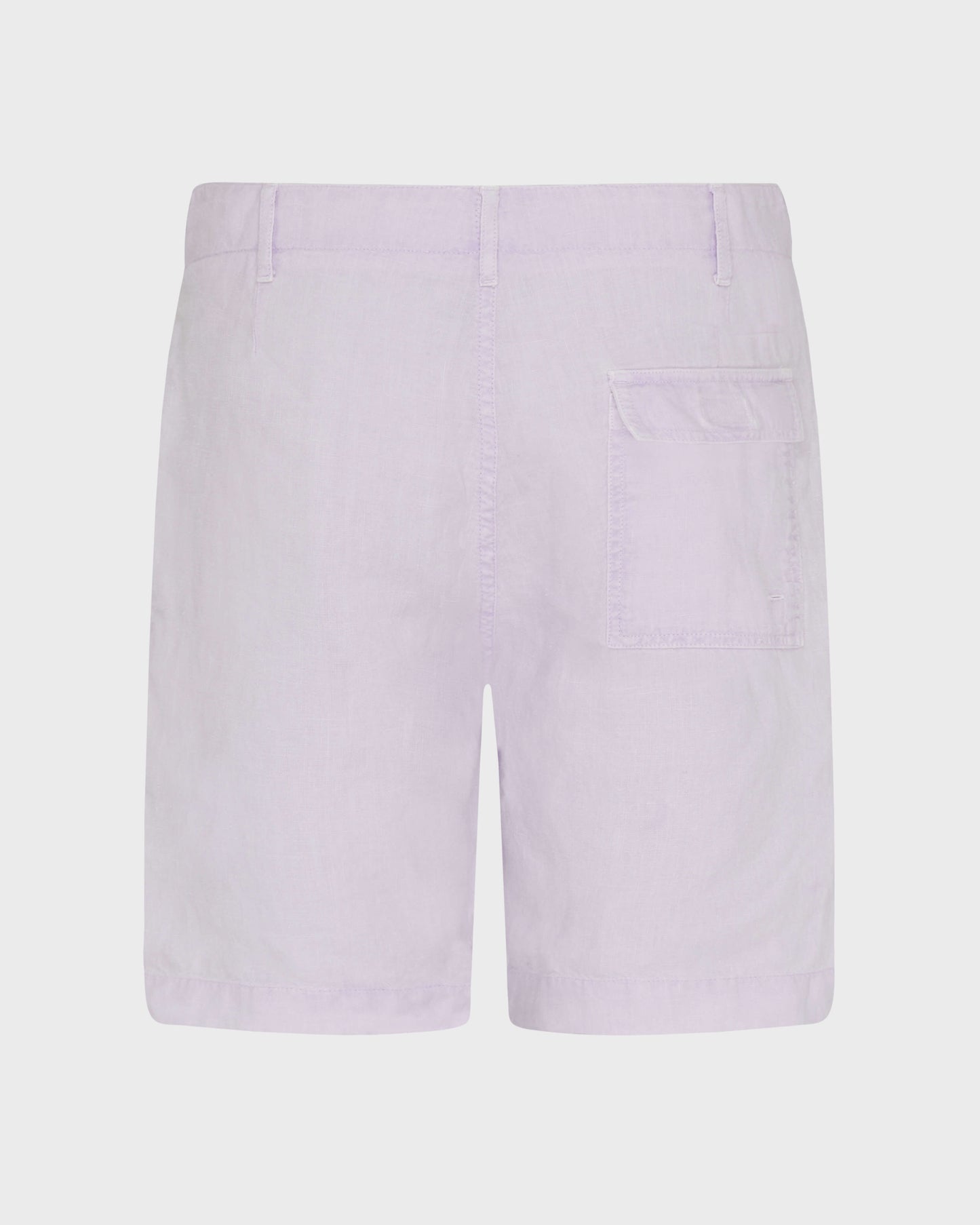 Vilebrequin Men Mineral Dye Linen Bermuda Shorts - Purple Kunzite