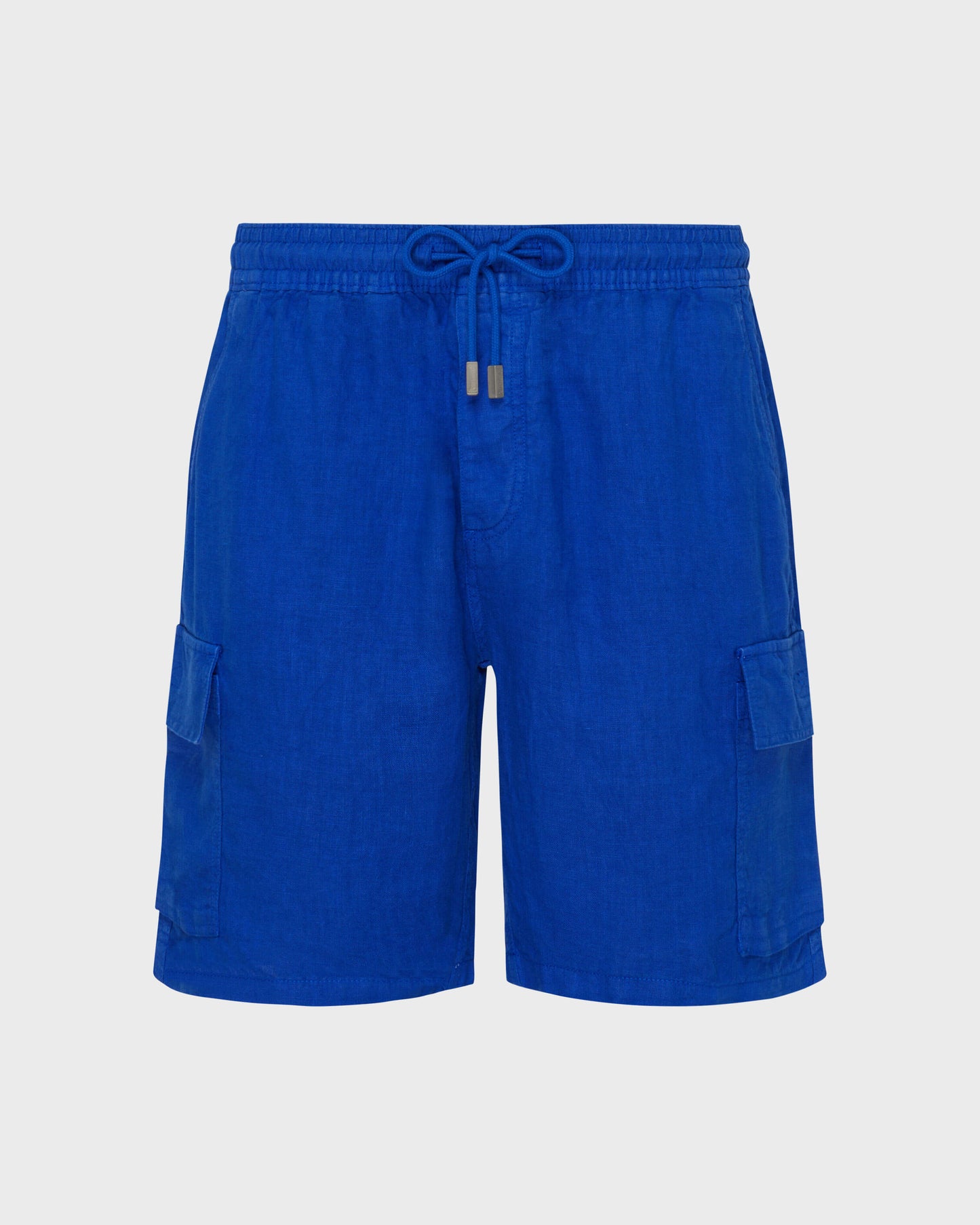 Vilebrequin Men Linen Bermuda Shorts Cargo Pockets | Site Vilebrequin | BAIU3U01