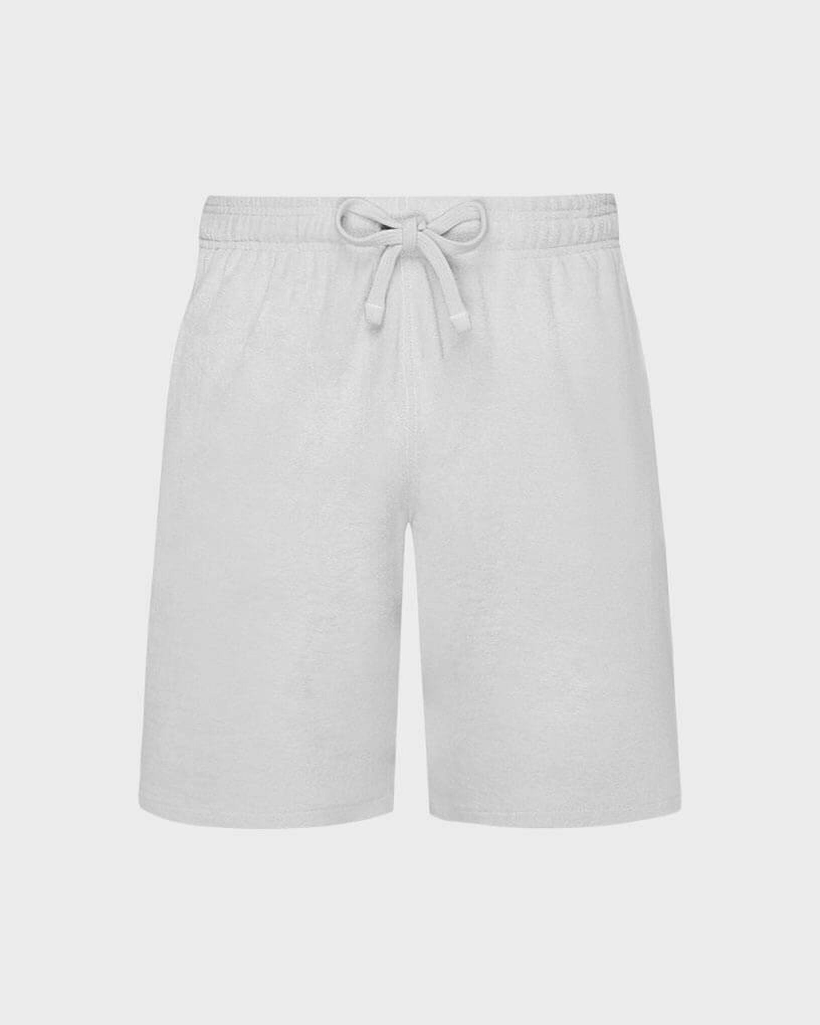 Vilebrequin Men Terry Bermuda Shorts Solid - Beige Chalk