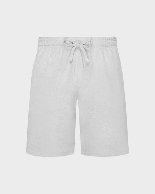 Vilebrequin Men Terry Bermuda Shorts Solid - Beige Chalk
